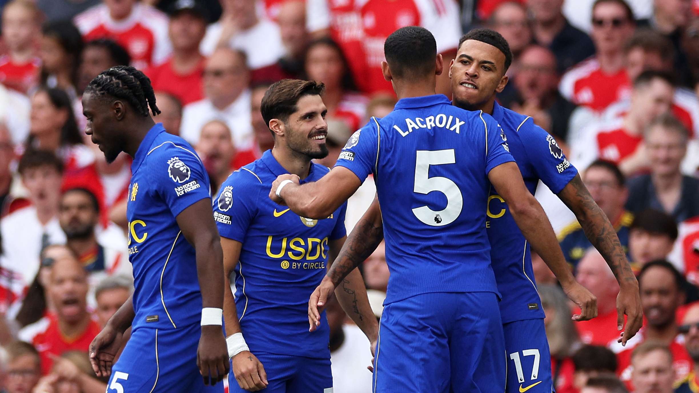 Rogers Scores in 77 Seconds, Taunts Arsenal Fans at Emirates