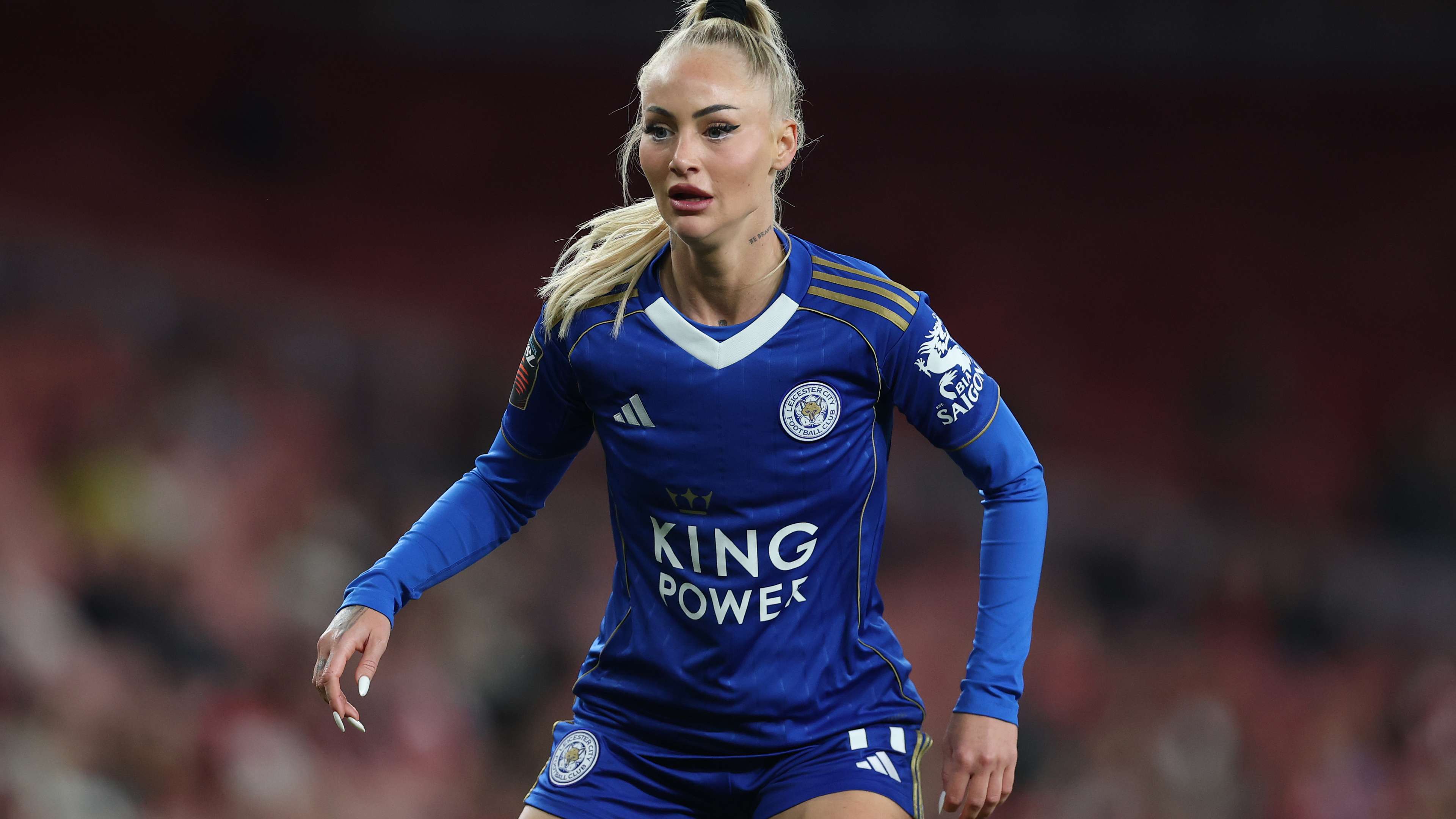 Alisha Lehmann Wins Leicester Women's Player of Season Award