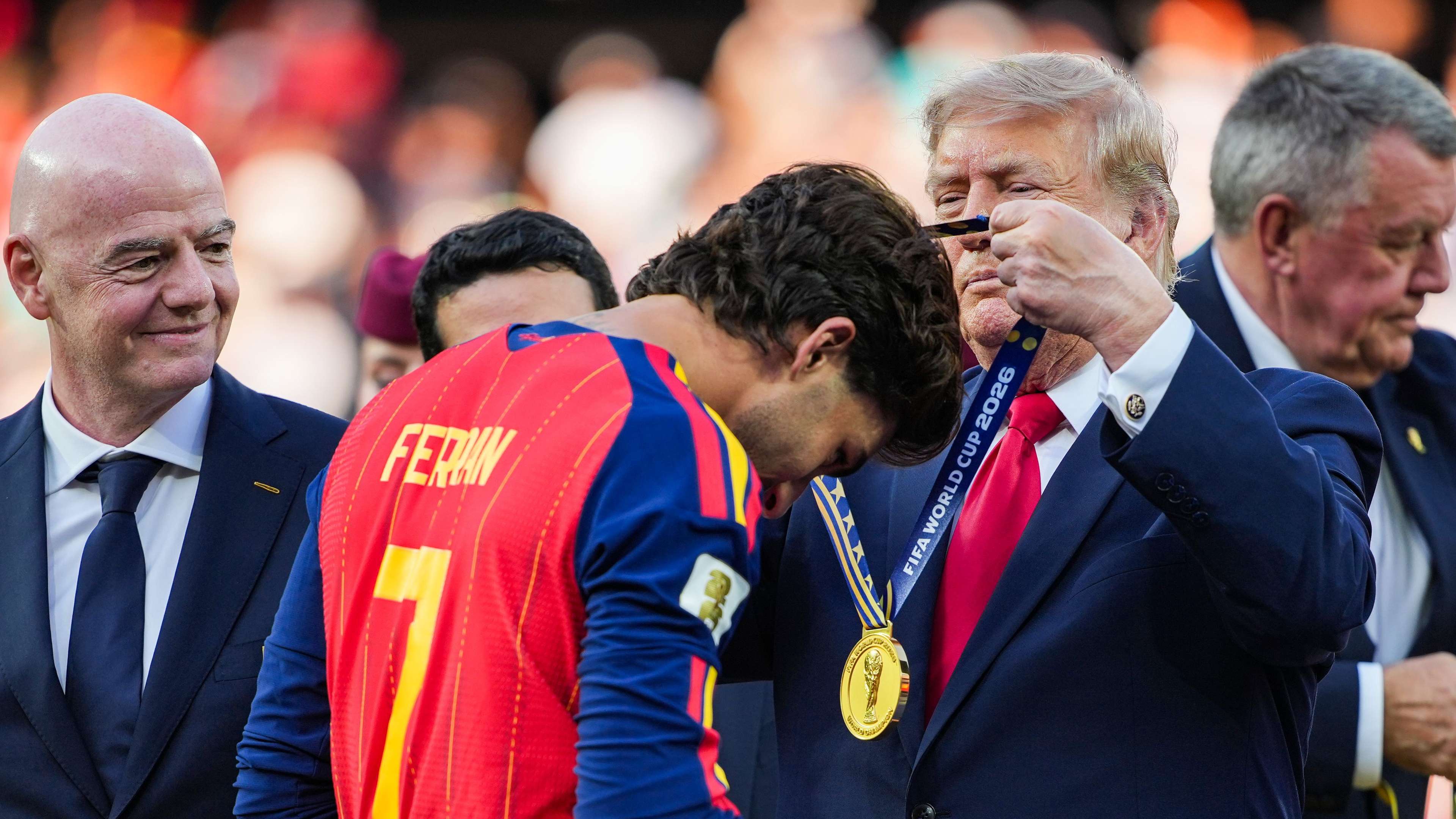 Trump Defends Ferran Torres' "Make Spain Great Again" Cap
