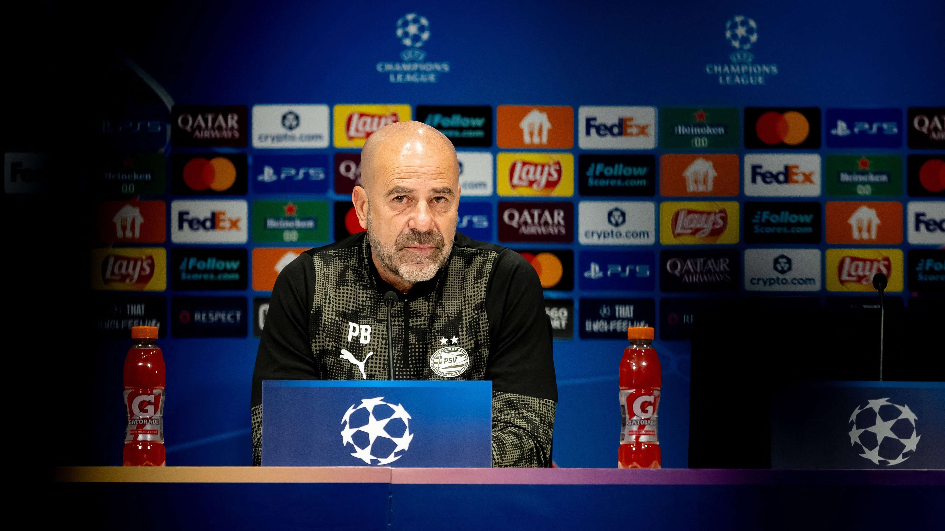Bosz Defends PSV Ahead of Champions League Opener vs Shakhtar