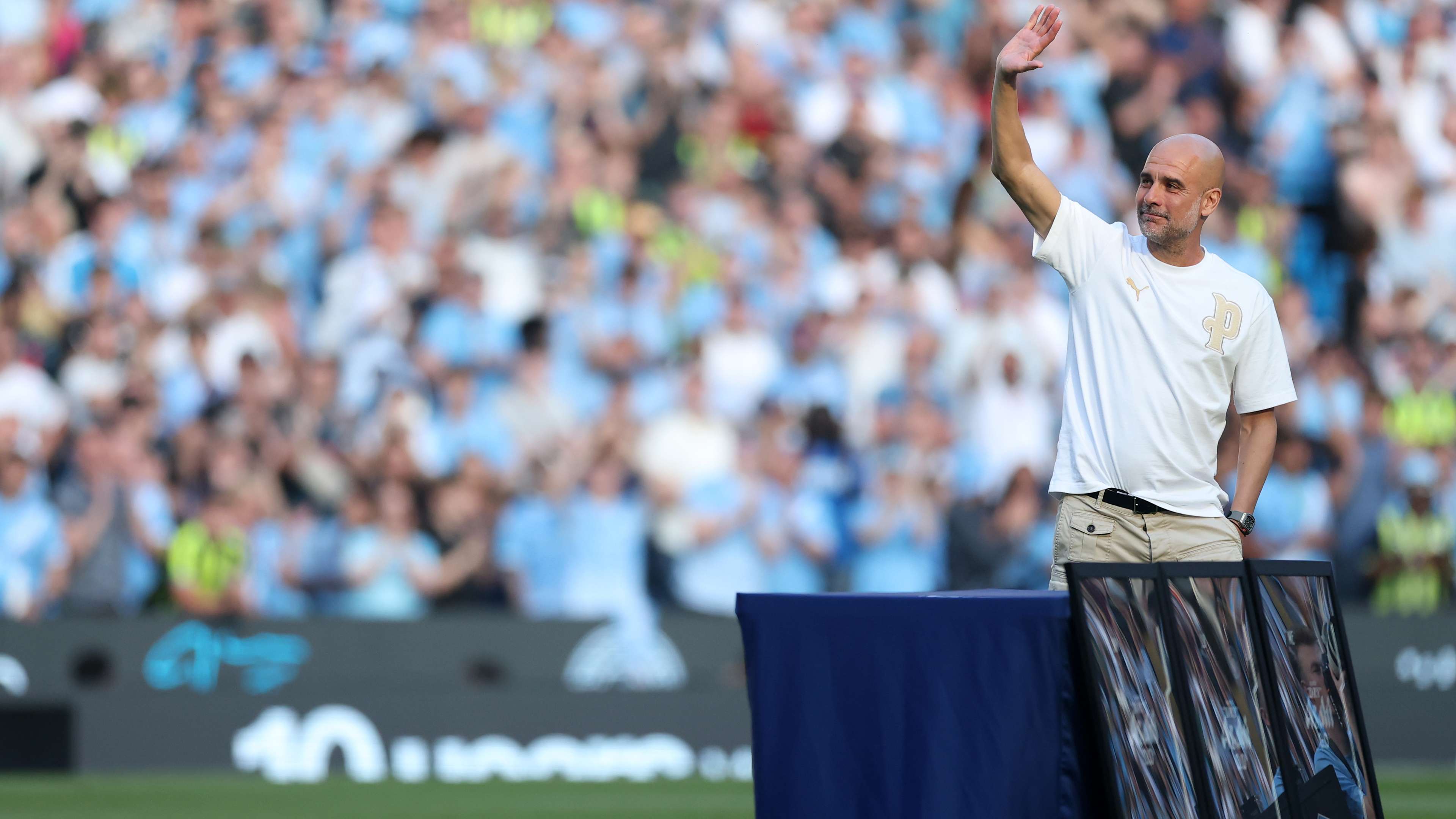 Pep Guardiola's Office Auction: Desk Lamp, Coffee Cup,
