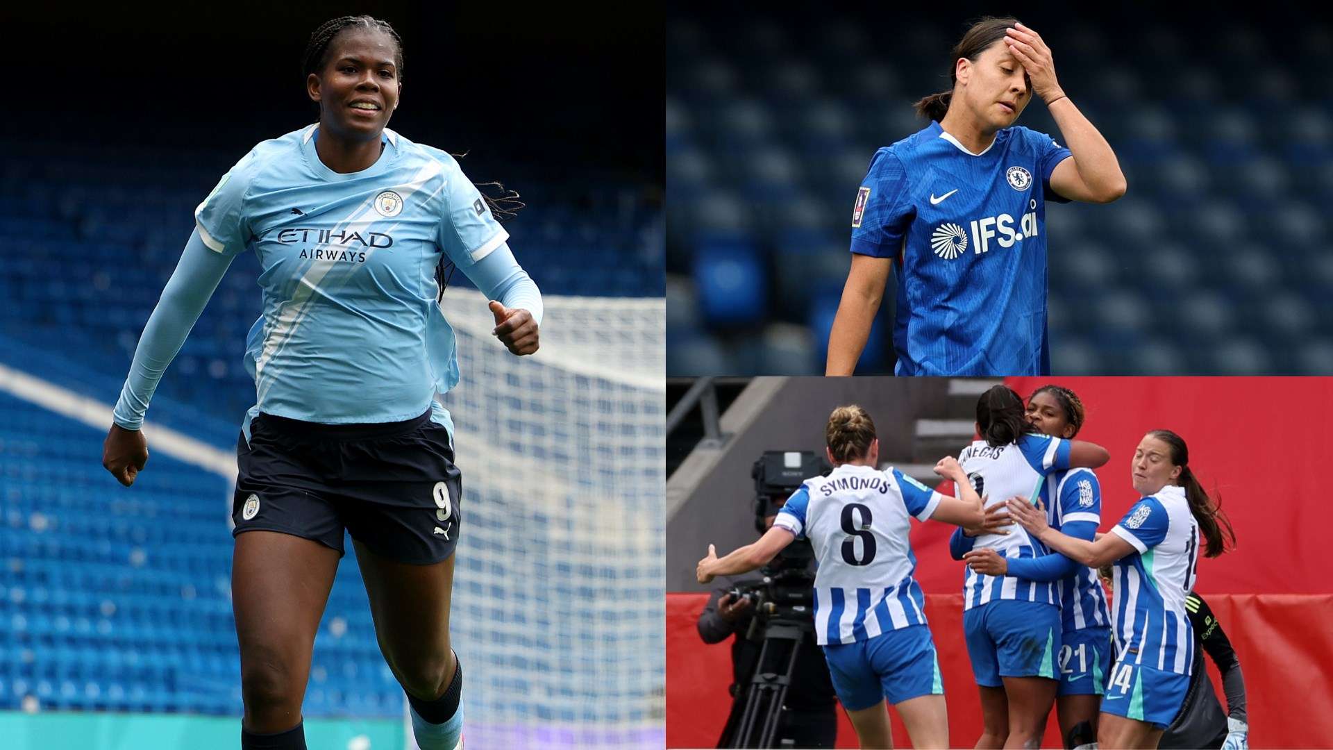 Khadija Shaw Rescues Man City: Brighton Stun Liverpool for