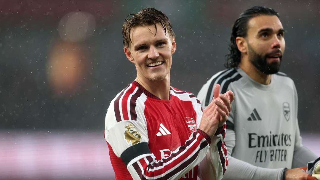 Odegaard Orchestrates Arsenal's 2-0 Win Over Everton