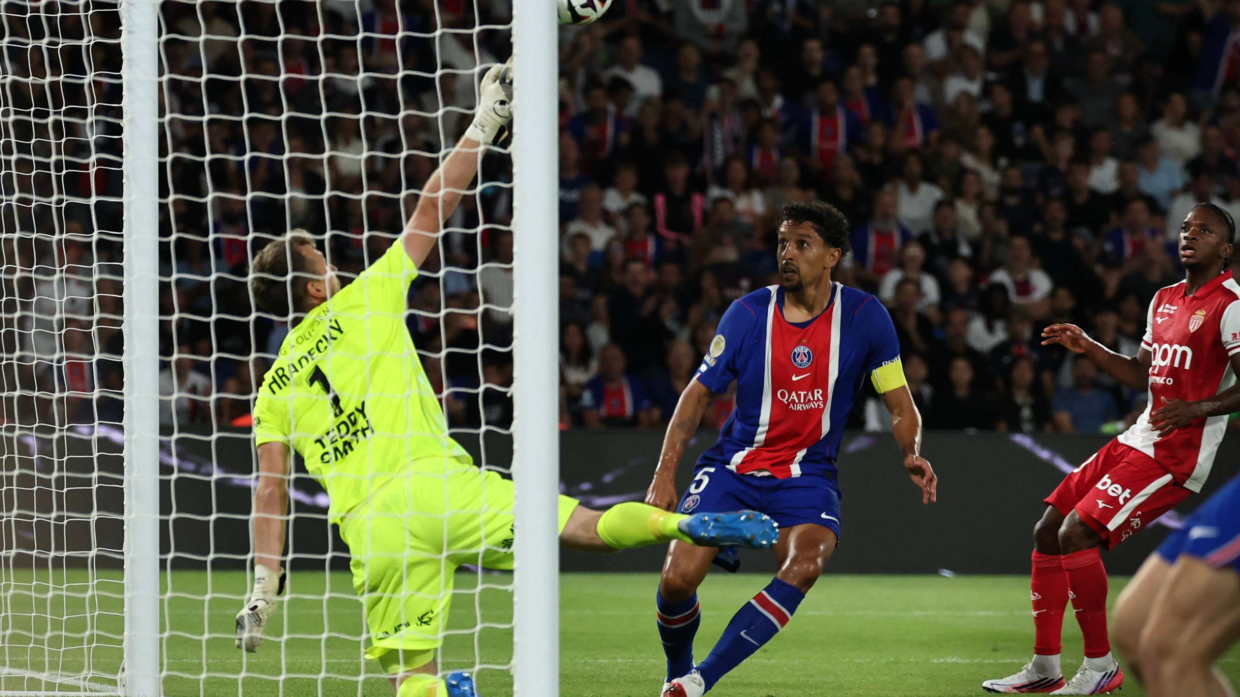 Monaco Stun PSG 2-1, End Paris Unbeaten Run at Parc des