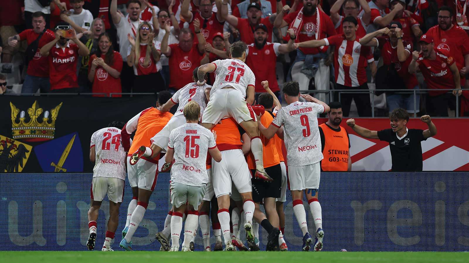 Rot-Weiss Essen Edge Greuther Fürth 1-0 in Promotion