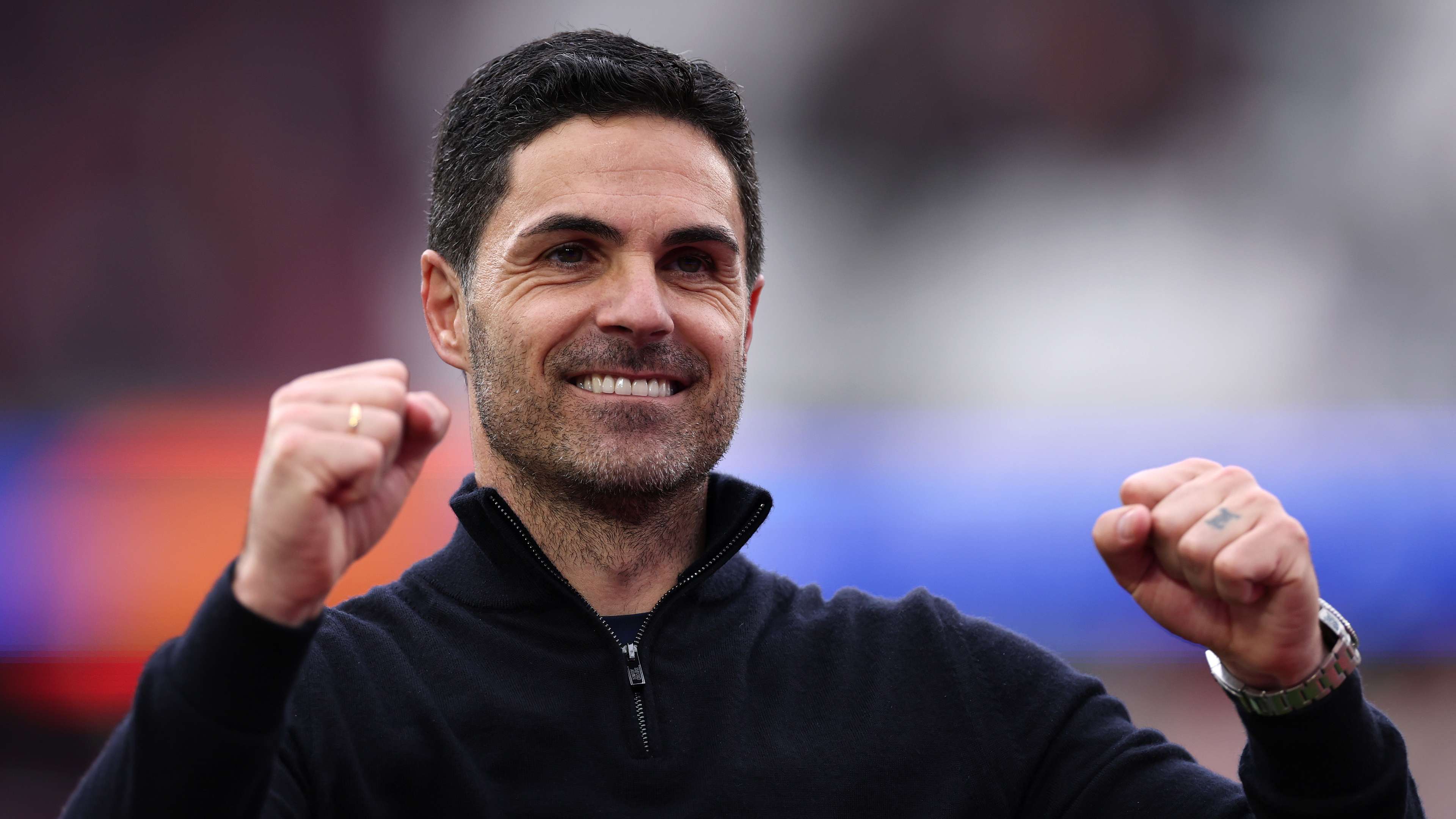 Arteta Watches Arsenal's Title Win From Home as Squad