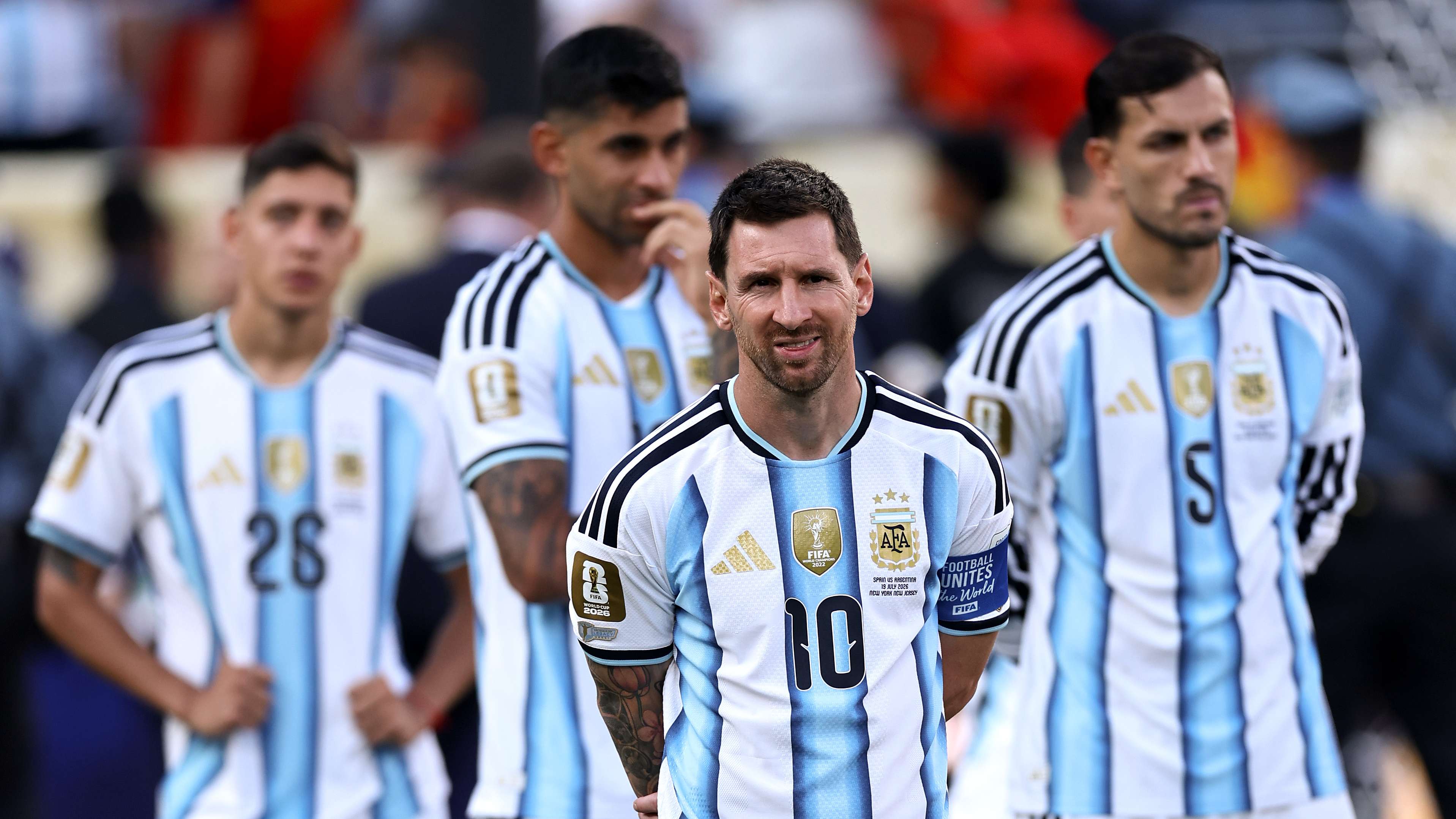 Argentina Face Backlash After Turning Backs on Spain Trophy