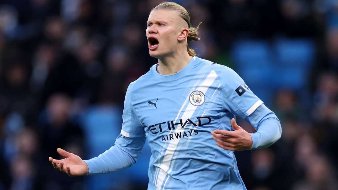 Haaland: I Think of Titles Every Day at Manchester City