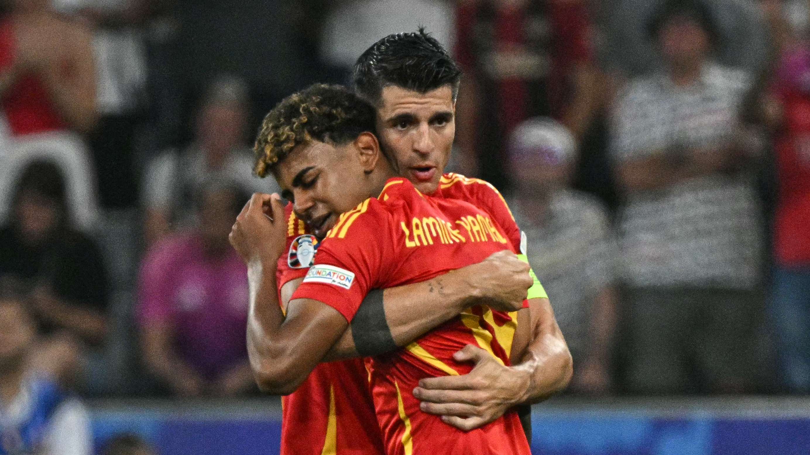 Morata and Yamal's Embrace Reveals Spain's World Cup Winning