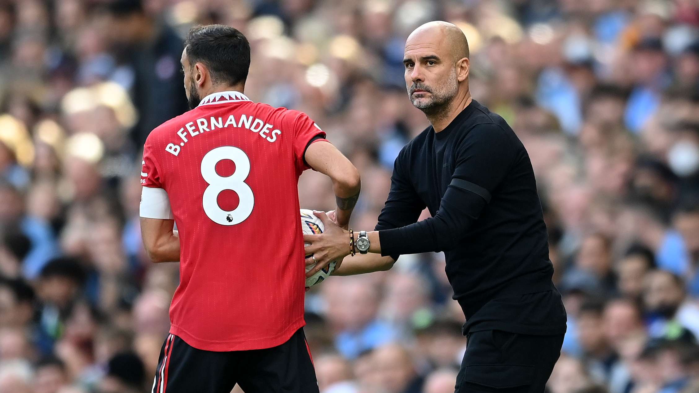 Guardiola Used Bruno Fernandes Clip to Enforce Man City