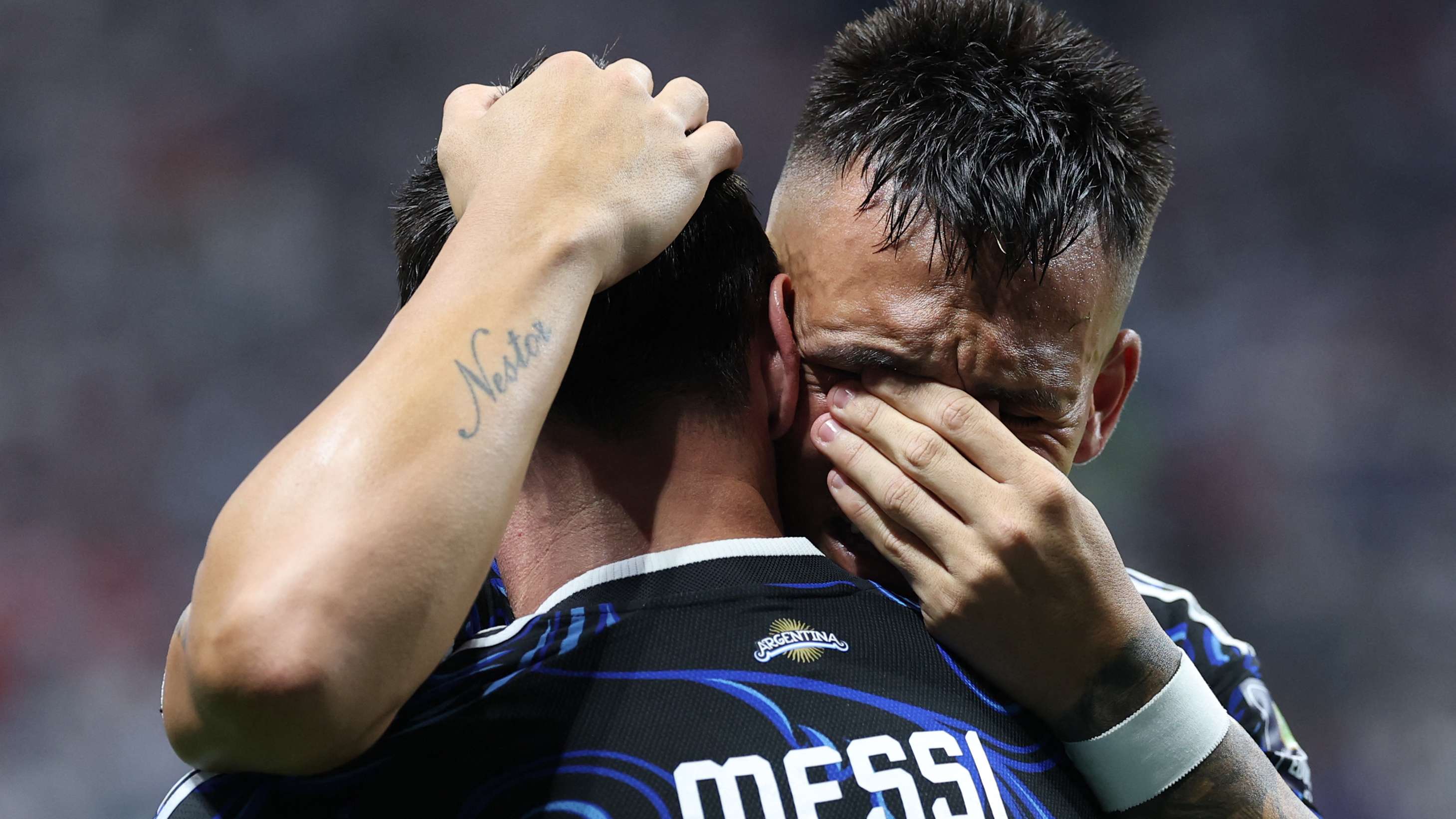 Lautaro Martinez on Álvarez struggles and Messi's Argentina