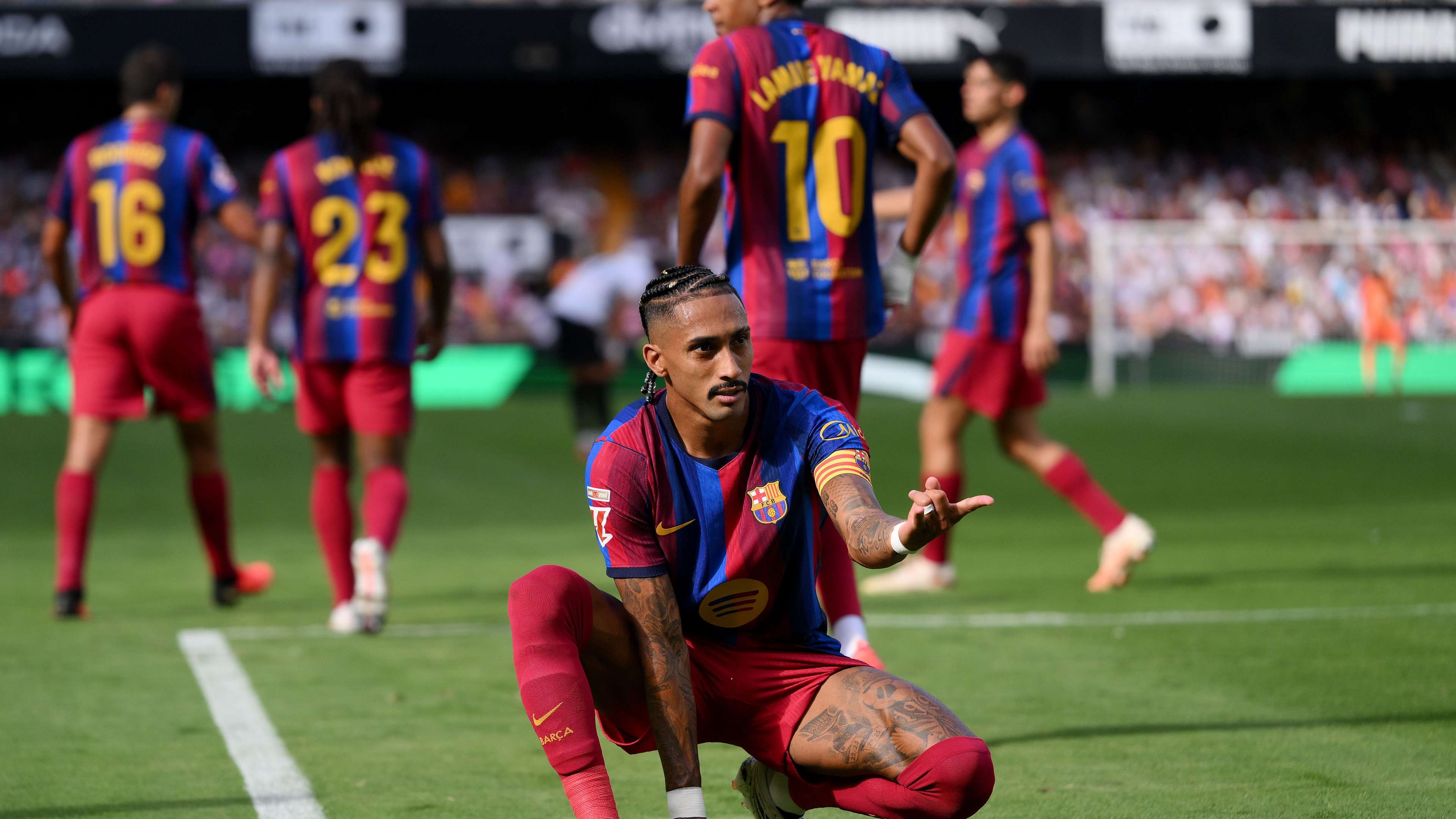Raphinha Matches Messi's La Liga Record With Six Goals in