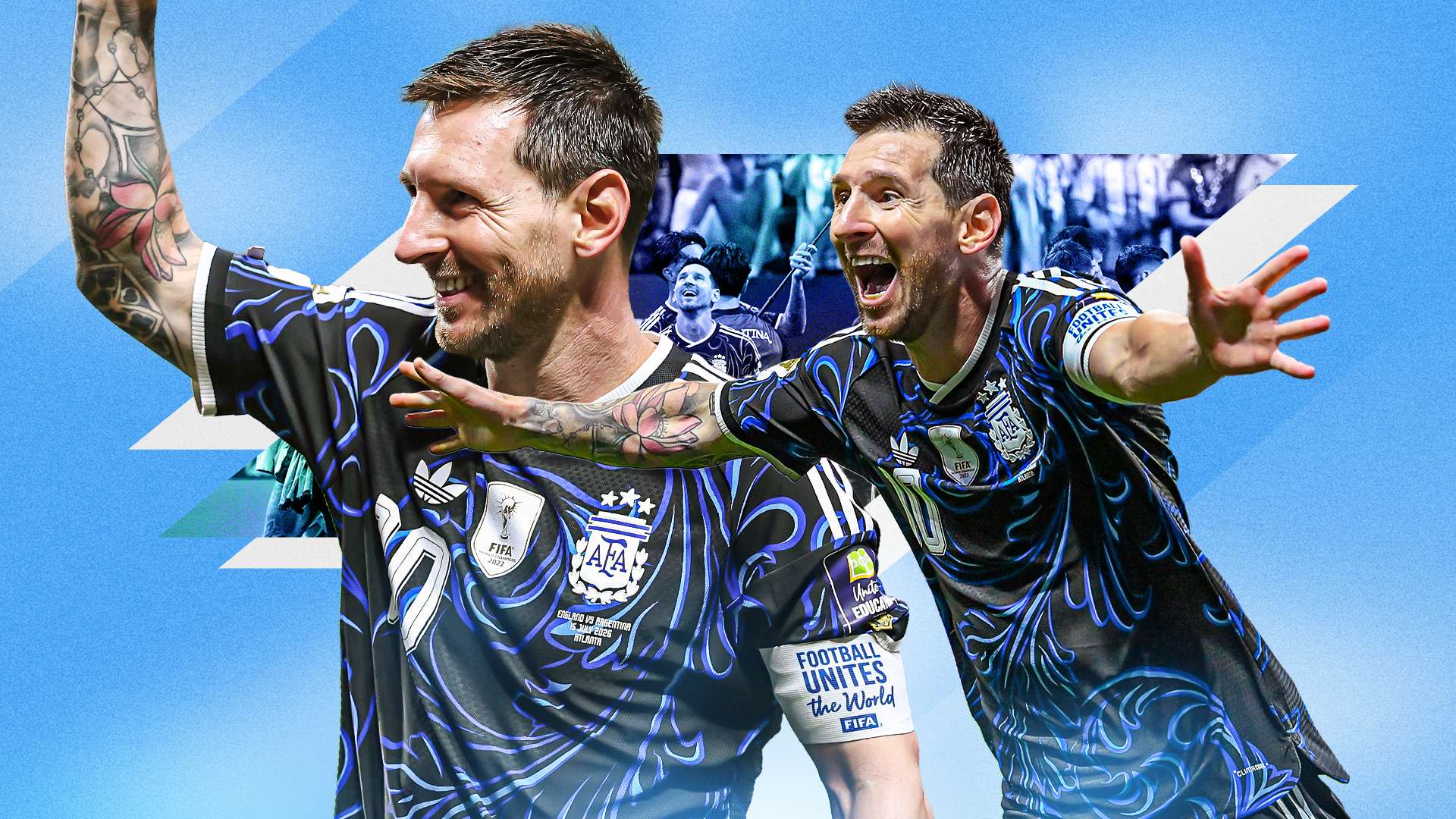 Messi's Belief Carries Argentina Past England Into World Cup