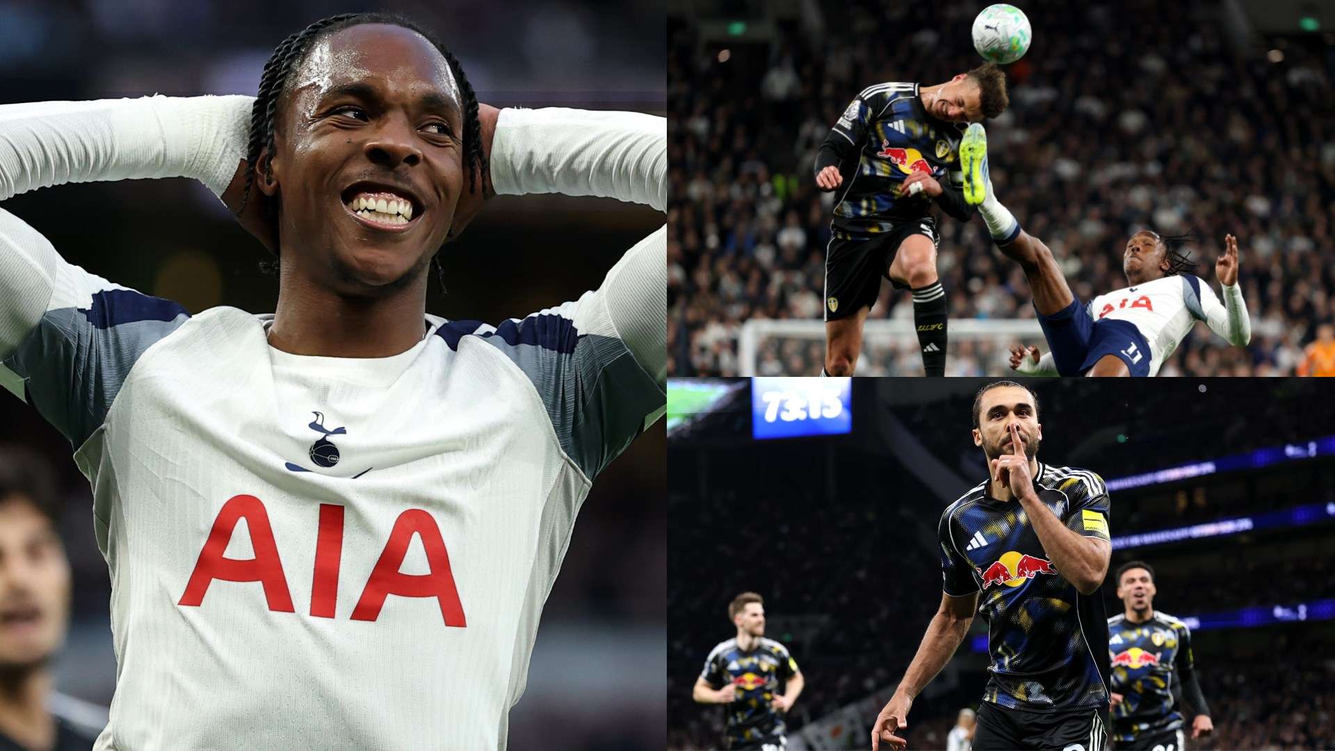 Tottenham 1-1 Leeds: Tel's Penalty Blunder Costs Spurs in