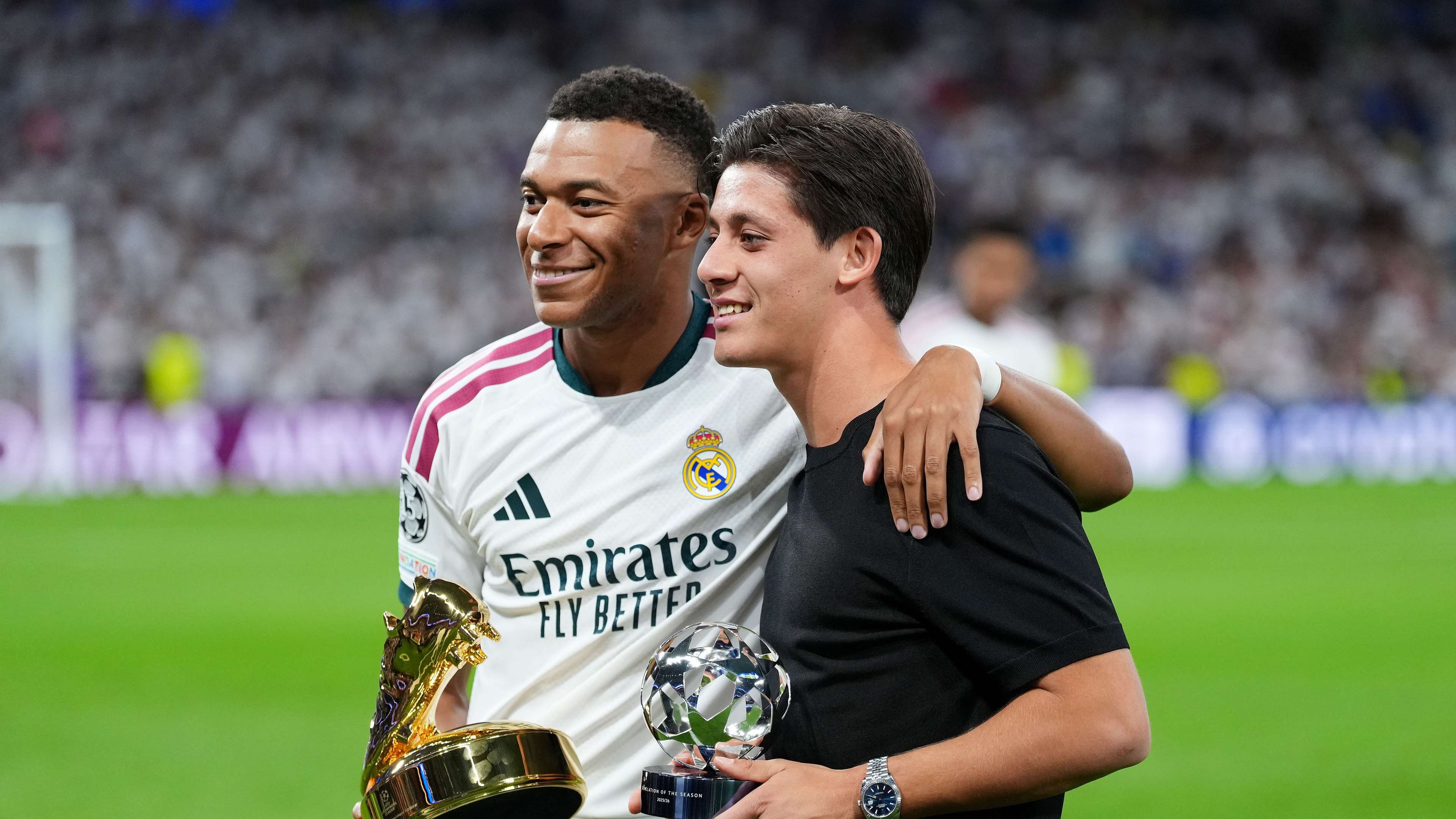 Mbappé and Güler Honoured by UEFA Before Inter Milan Clash