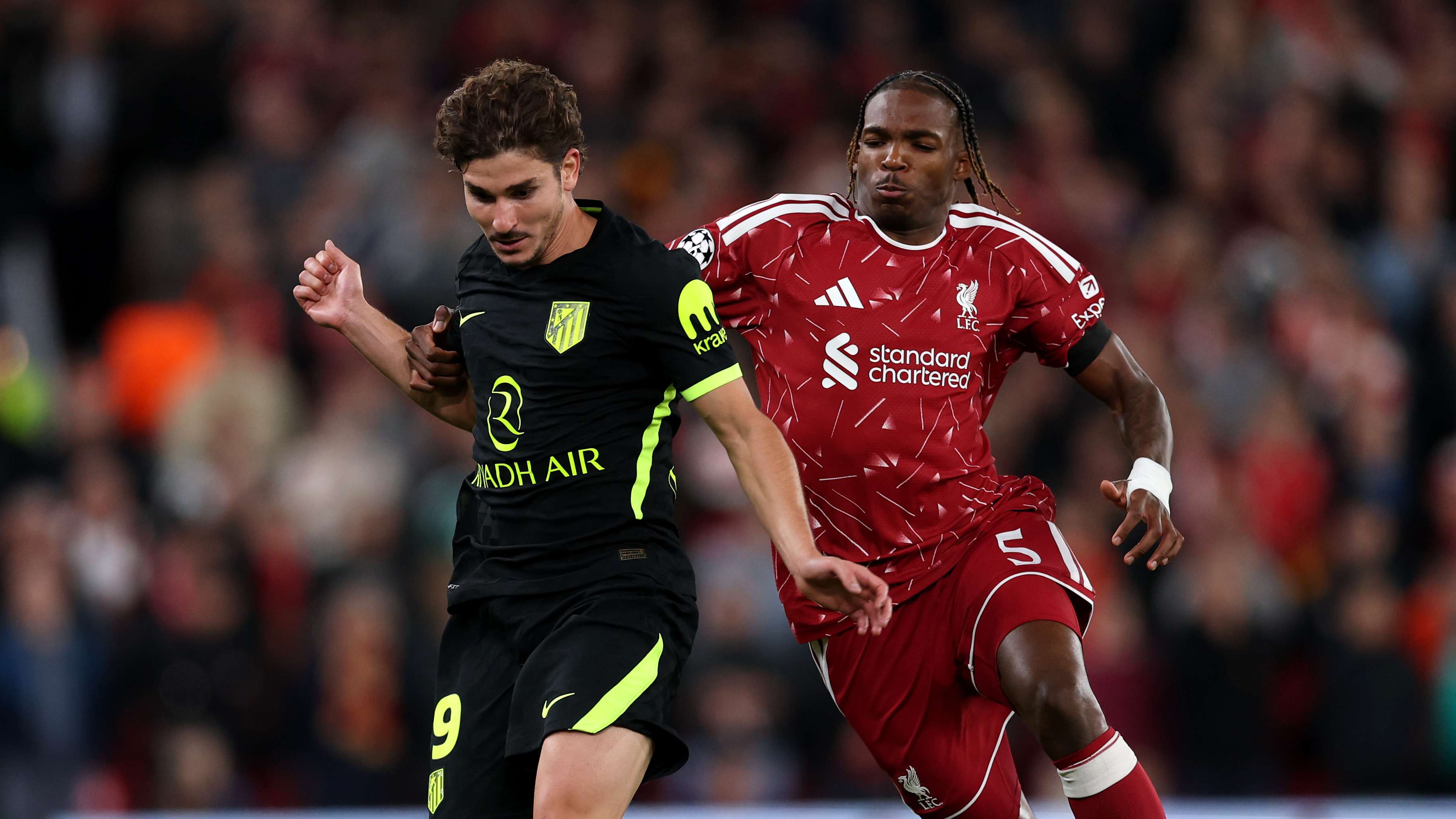 Julian Alvarez Shows Promise in Atletico Madrid's Anfield