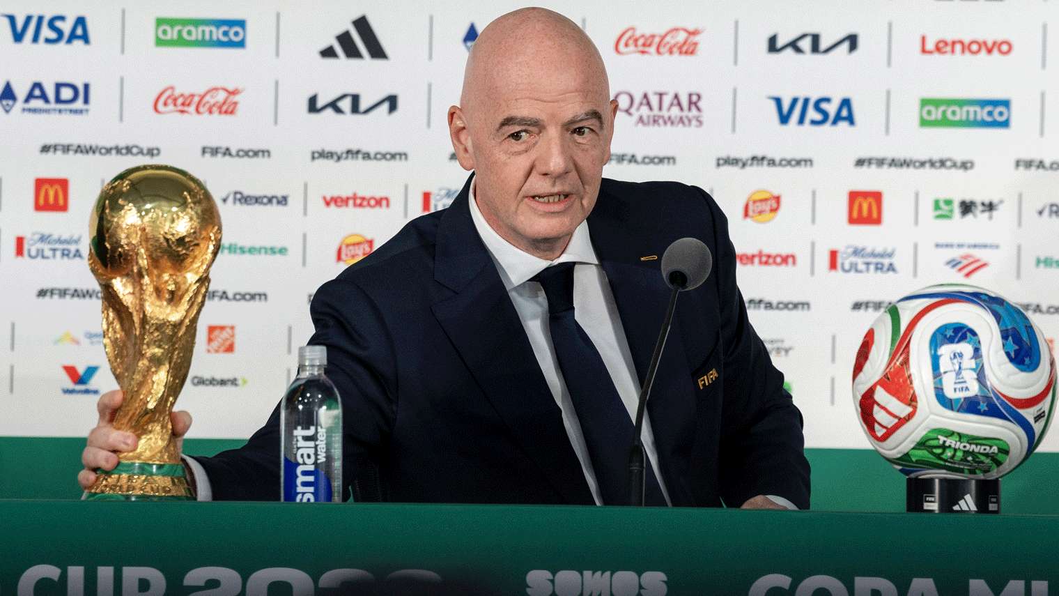 Infantino Defends 2026 World Cup After Backlash Over Visa