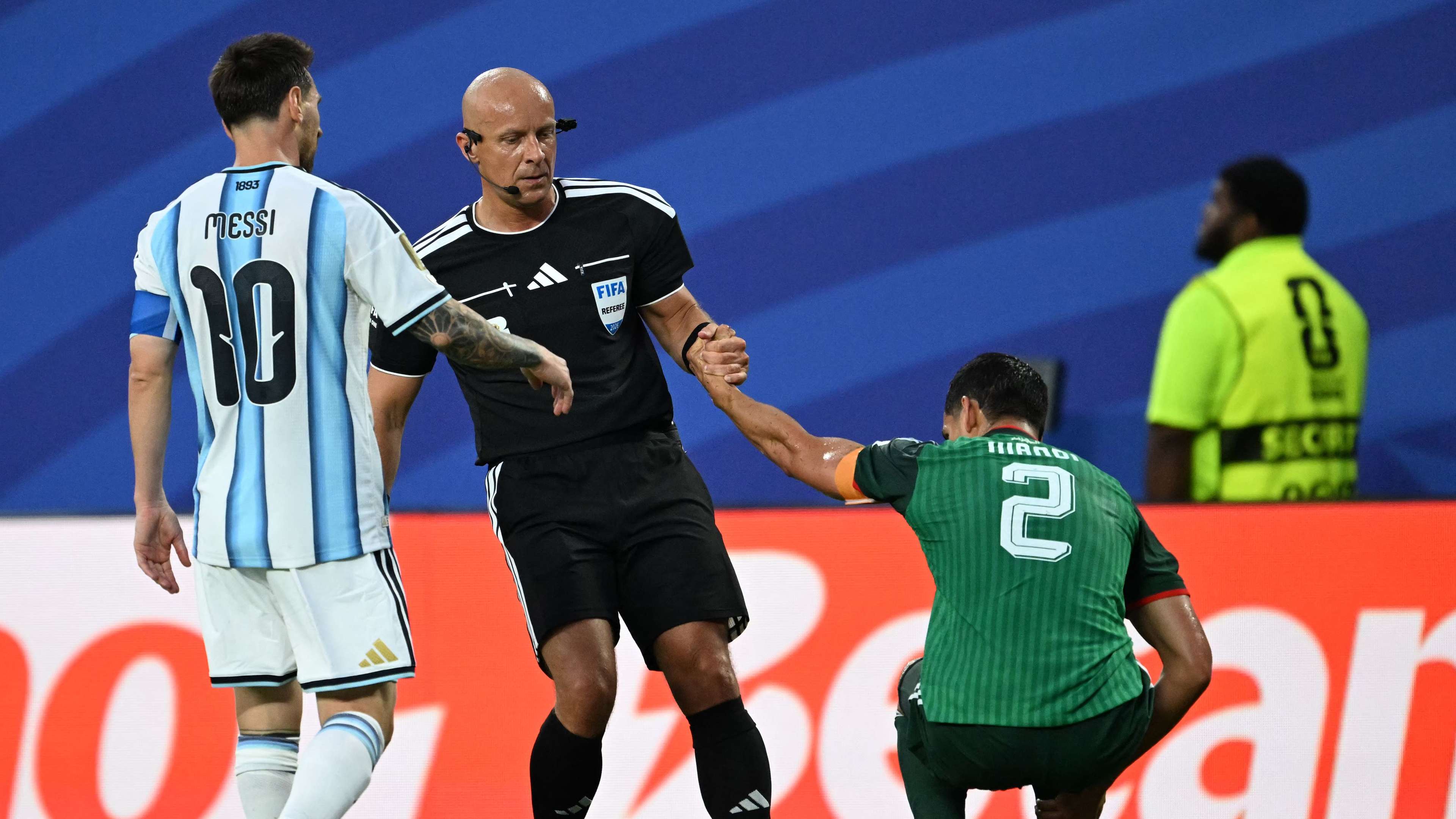 Messi Apologised Immediately After Controversial Tackle,