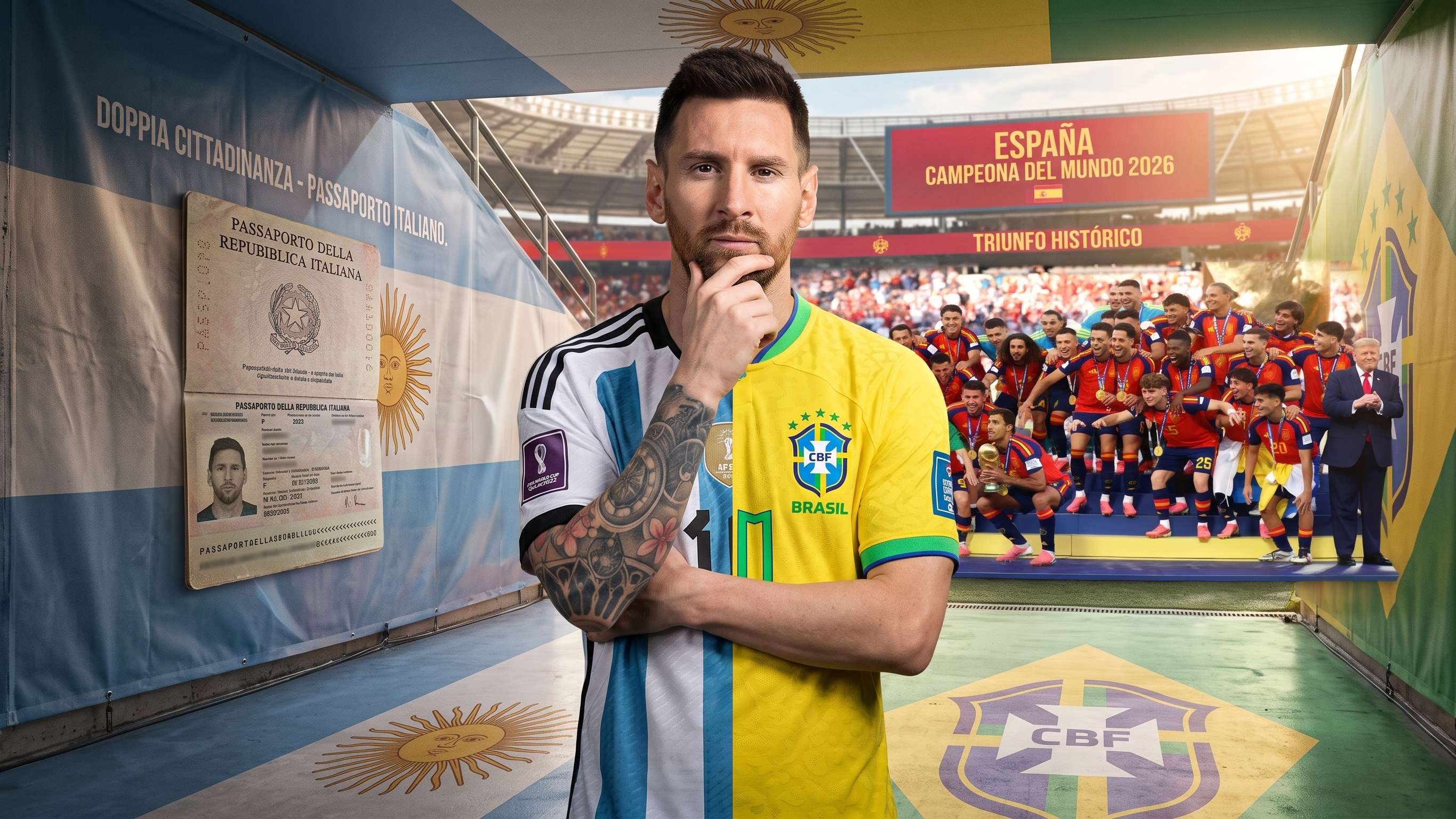 Messi Could Have Played for Brazil: The Untold Citizenship