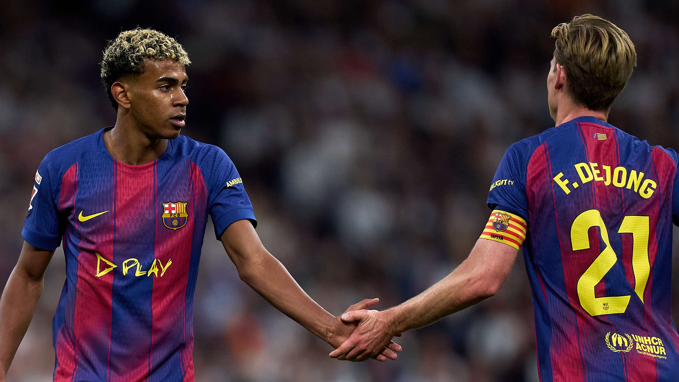 Lamine Yamal Seeks De Jong Advice Before Feyenoord Champions