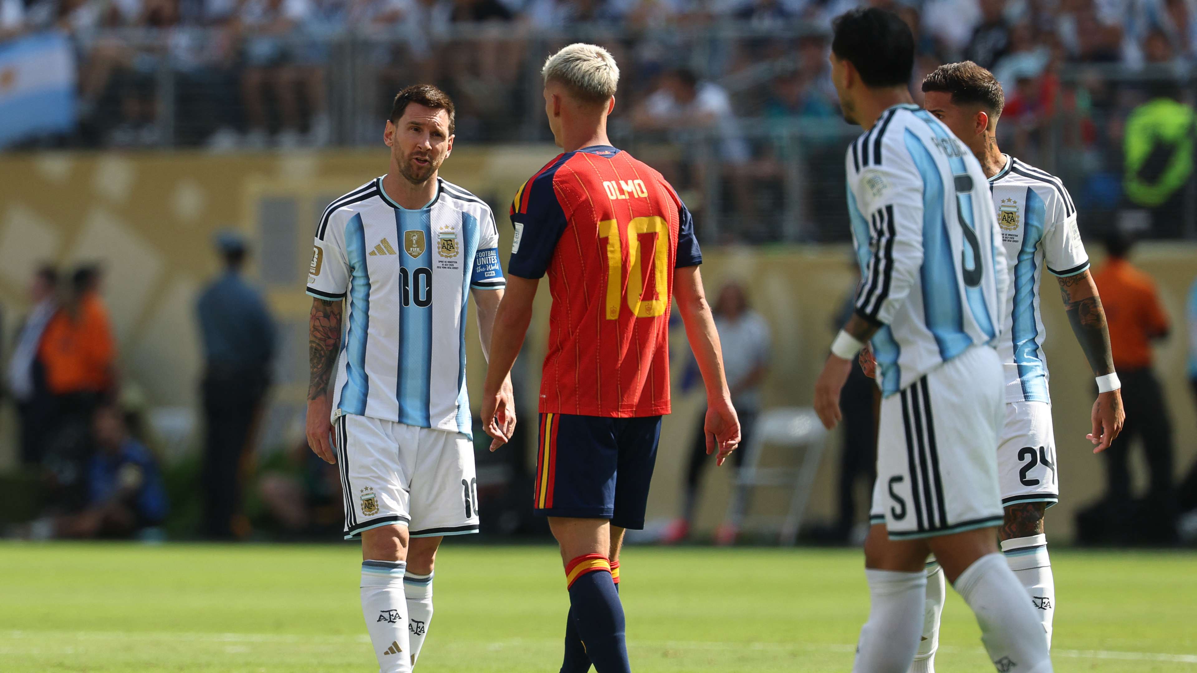 Dani Olmo Criticizes Argentina for Trophy Snub at World Cup
