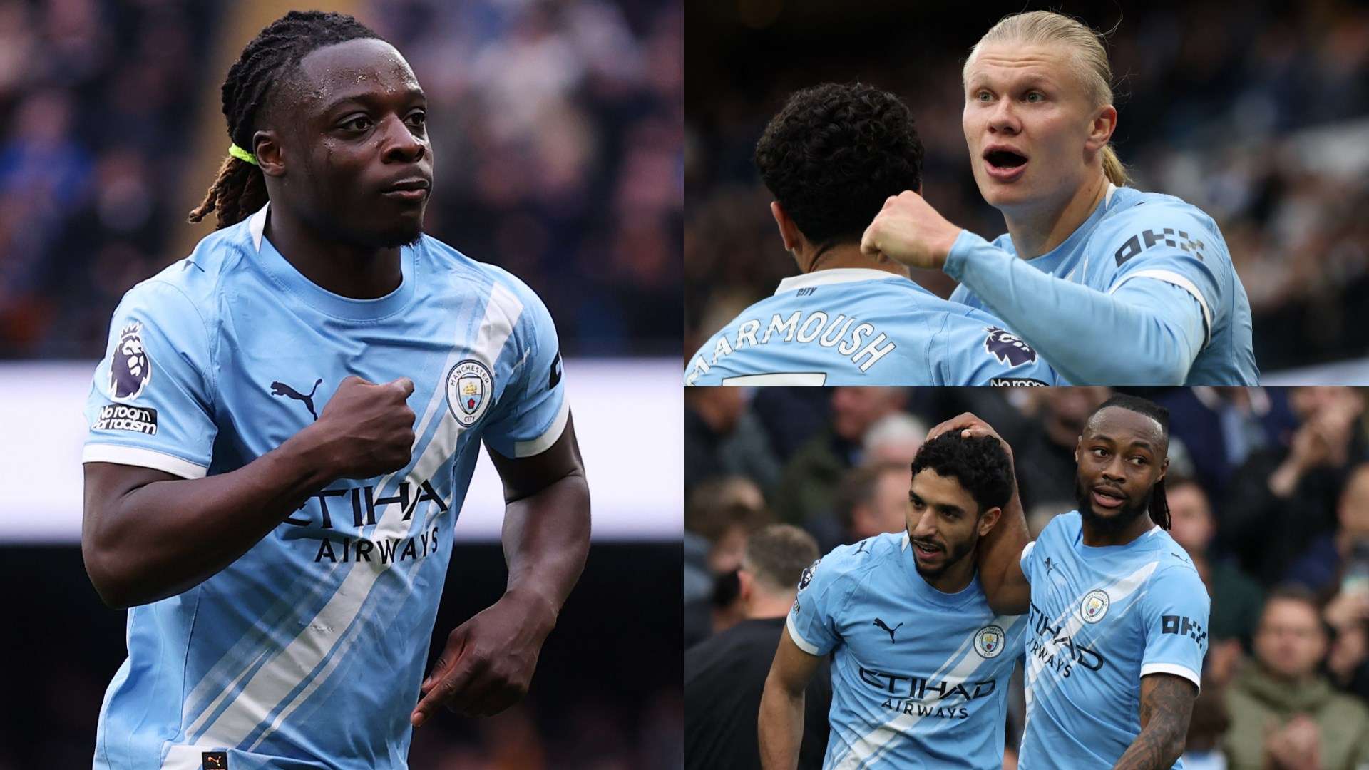 Doku Dazzles as Man City Beat Brentford 3-0, Closes Arsenal