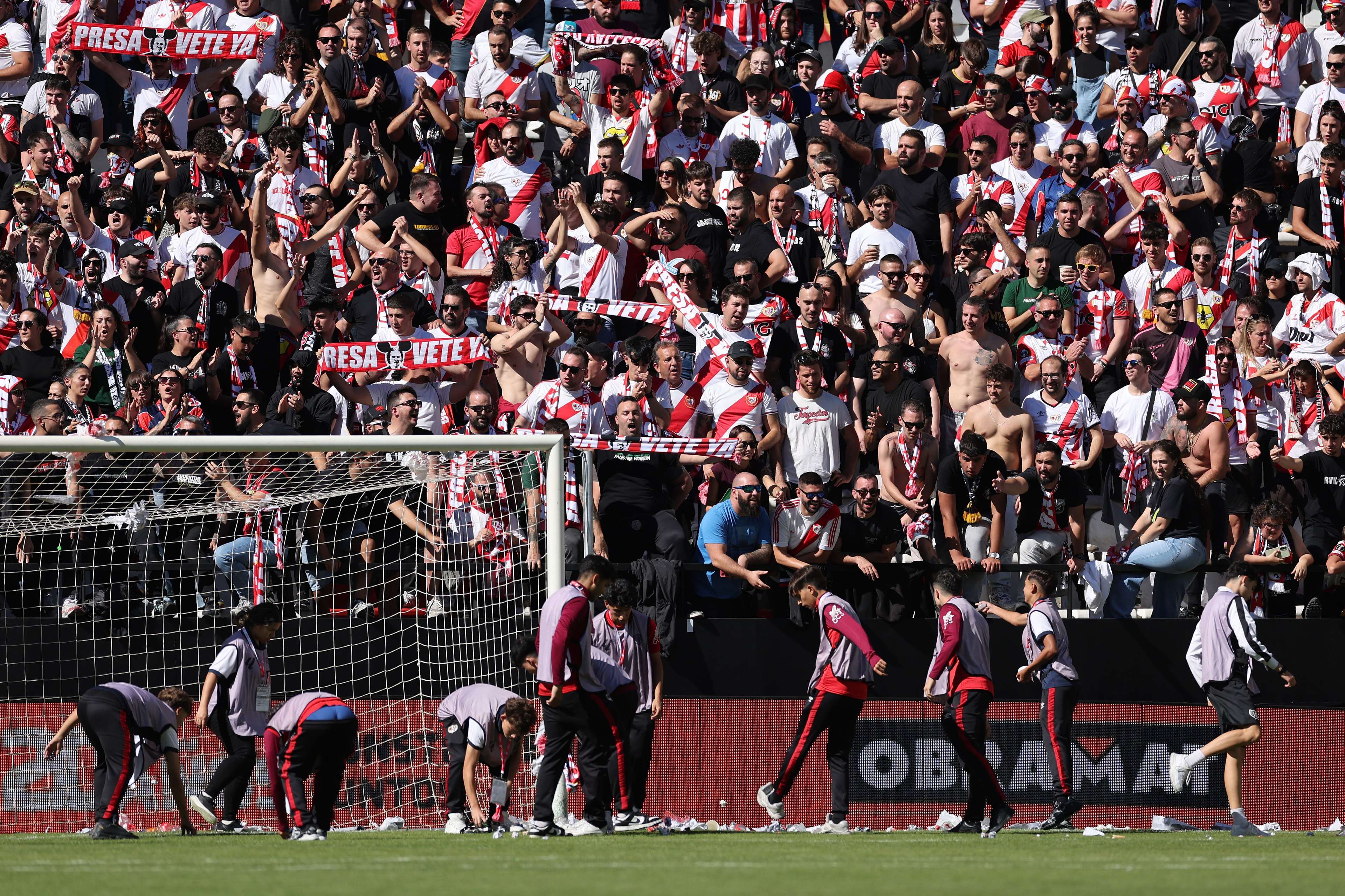 Rayo Vallecano vs Athletic Bilbao Match Suspended After Fan