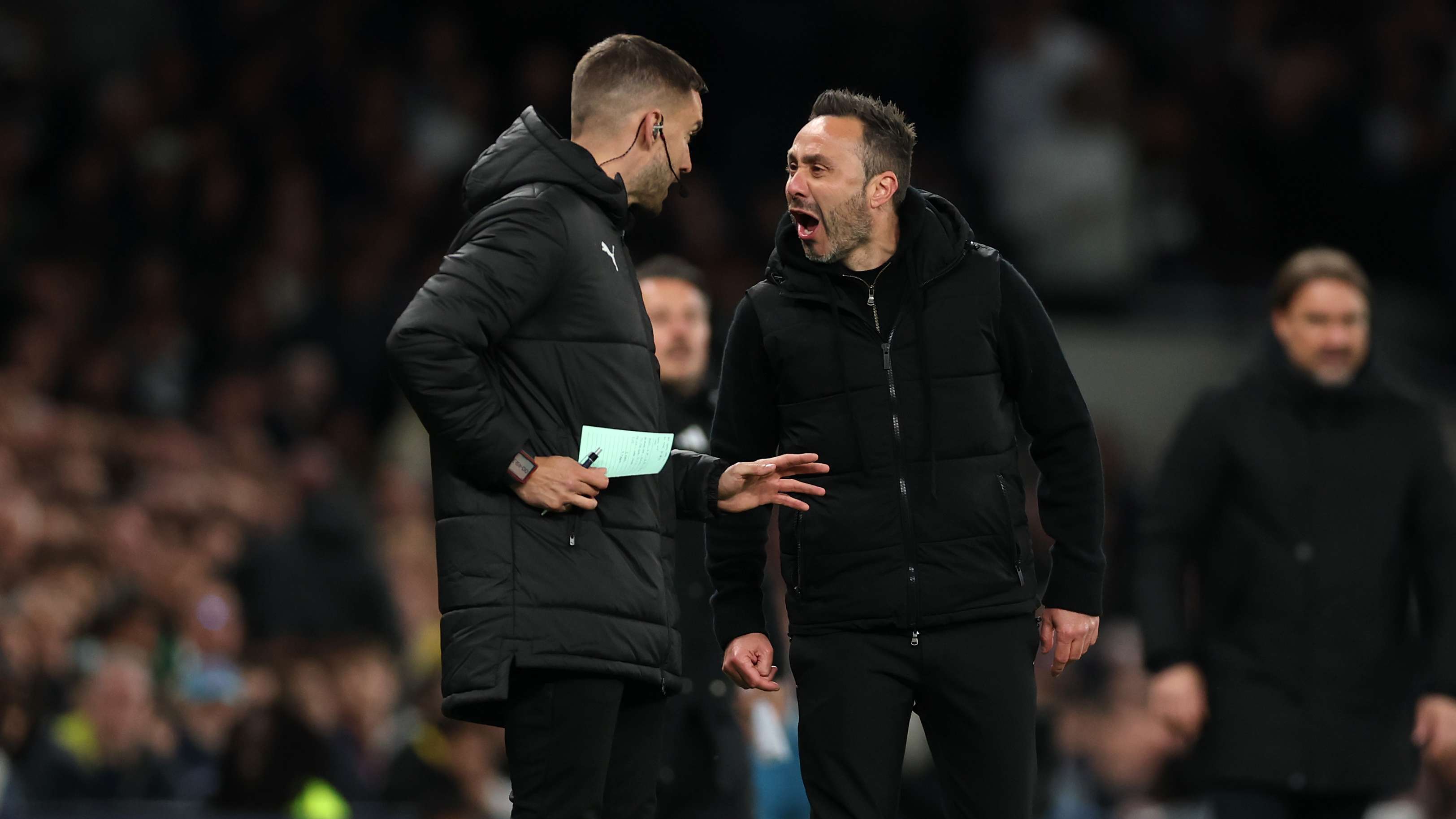 De Zerbi Blasts Referee After Tottenham's Controversial 1-1