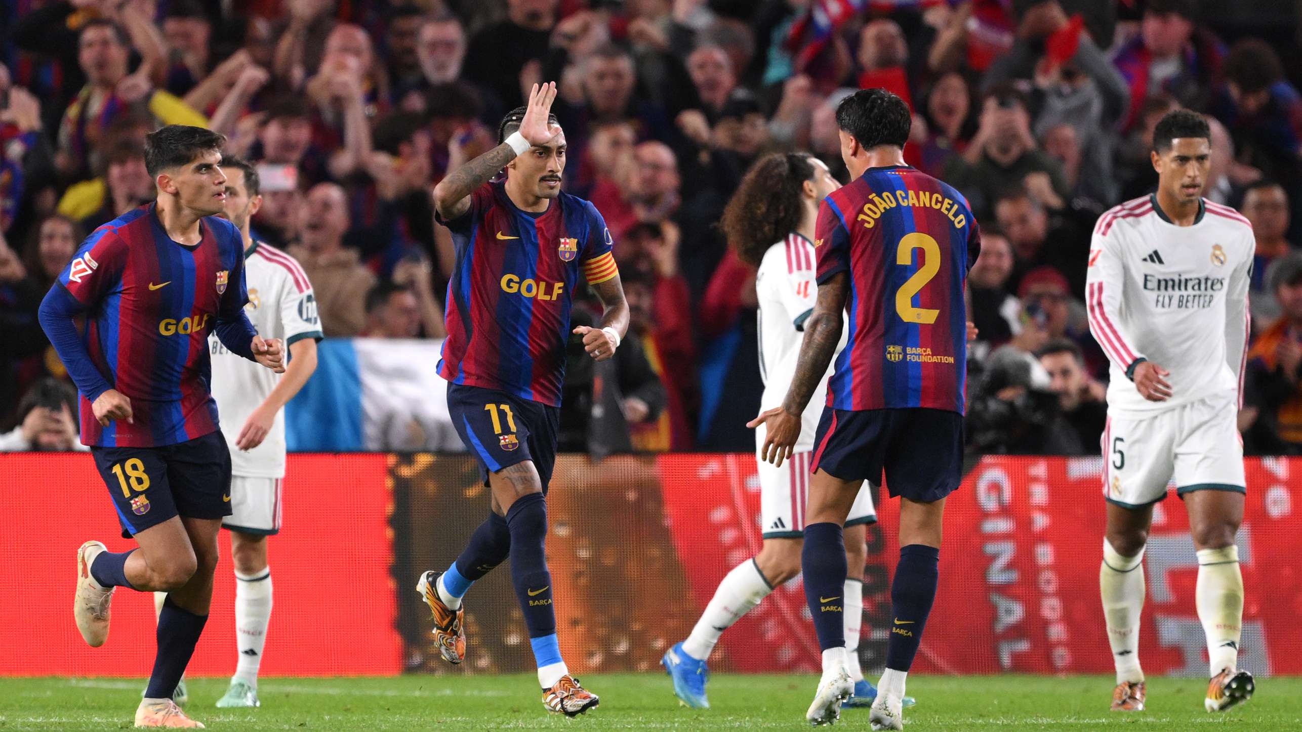 Raphinha Levels Clasico as Barcelona Fight Back Against Real Madrid