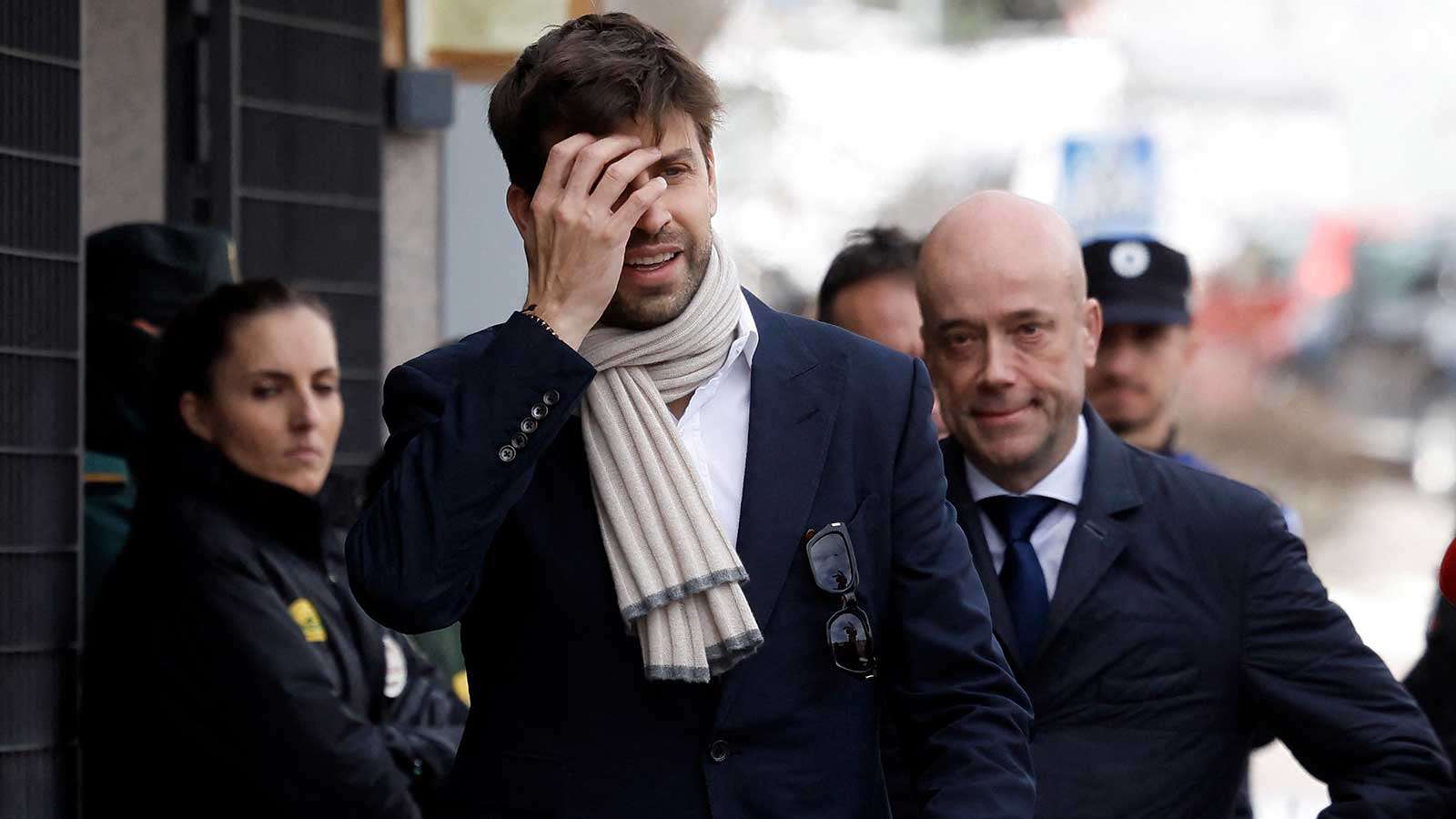 Gerard Pique Banned Six Matches After Referee Confrontation i