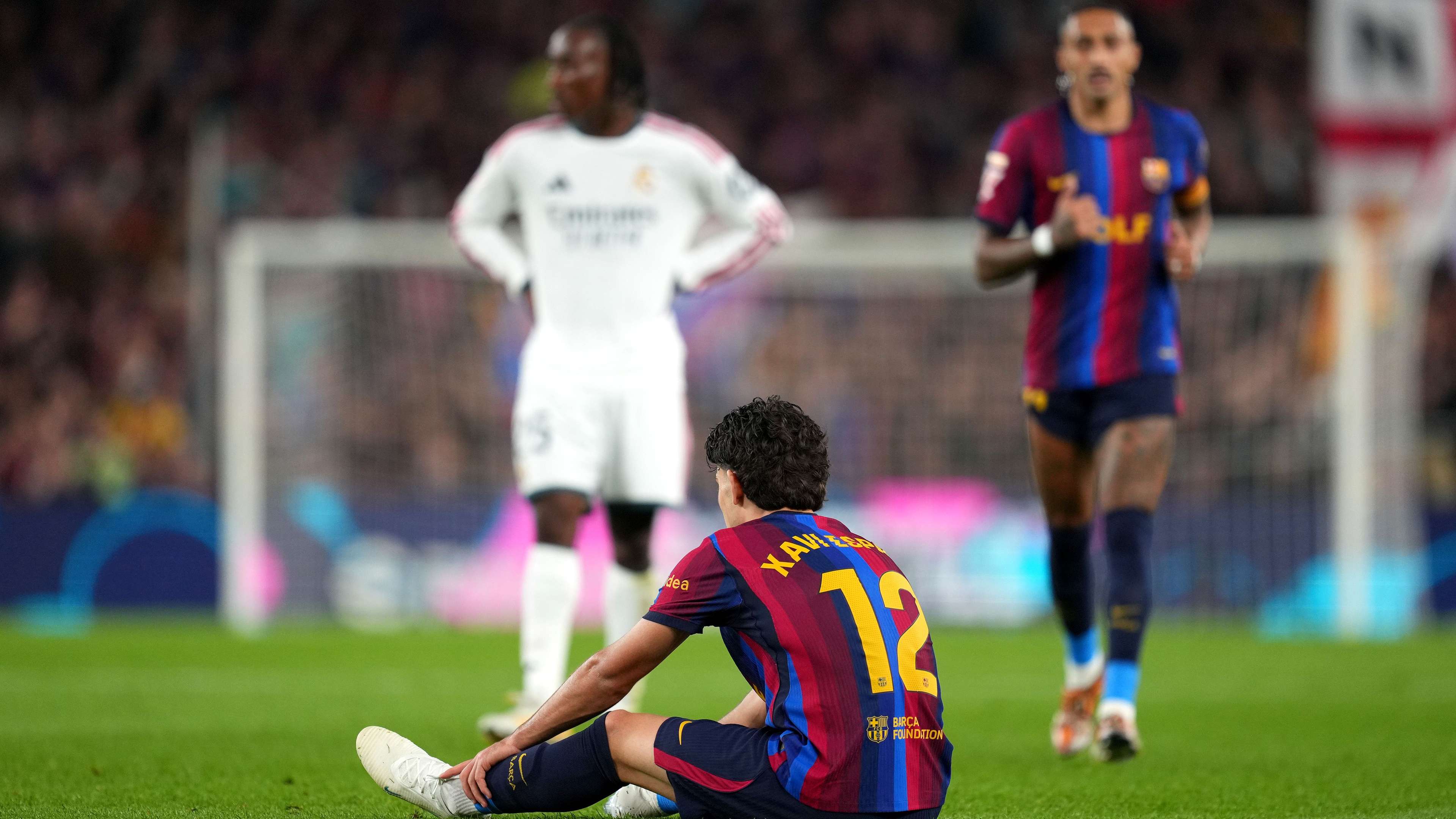 Xavi Espart Vows Swift Return After Clasico Injury Blow