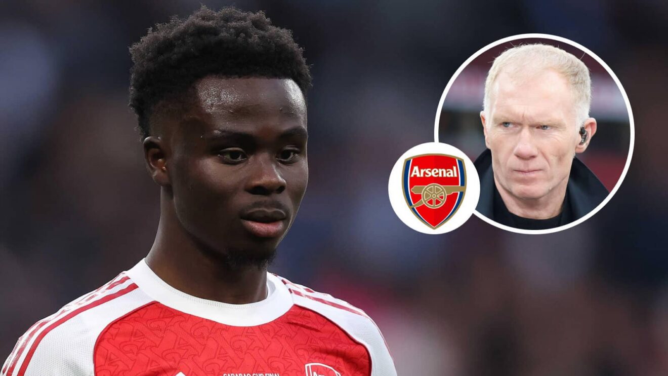 Scholes Names Saka as Arsenal's Game-Changer vs PSG and City
