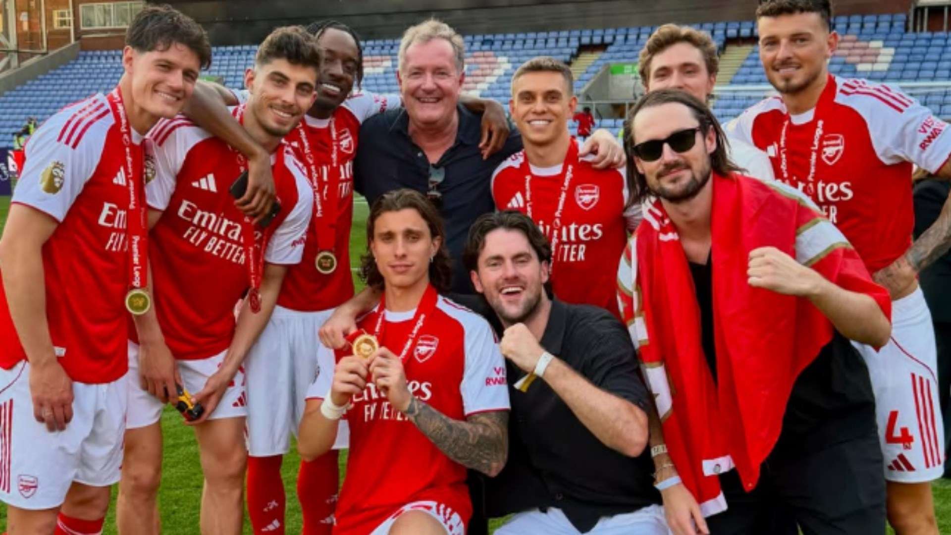 Piers Morgan Defends Pitch Access During Arsenal's Premier