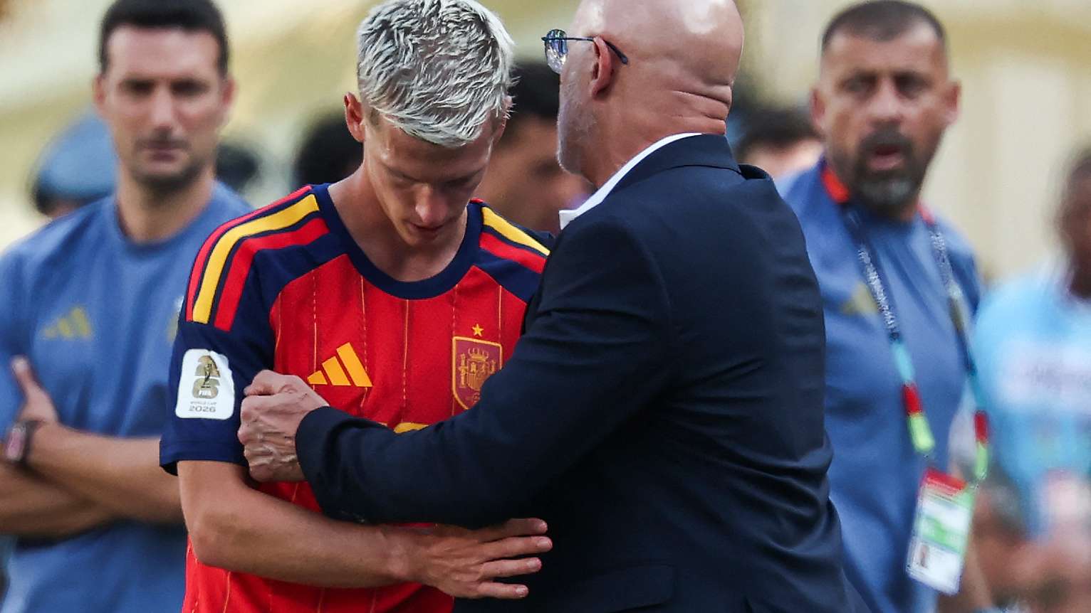Dani Olmo Rejects Ayala Apology After World Cup Final Clash