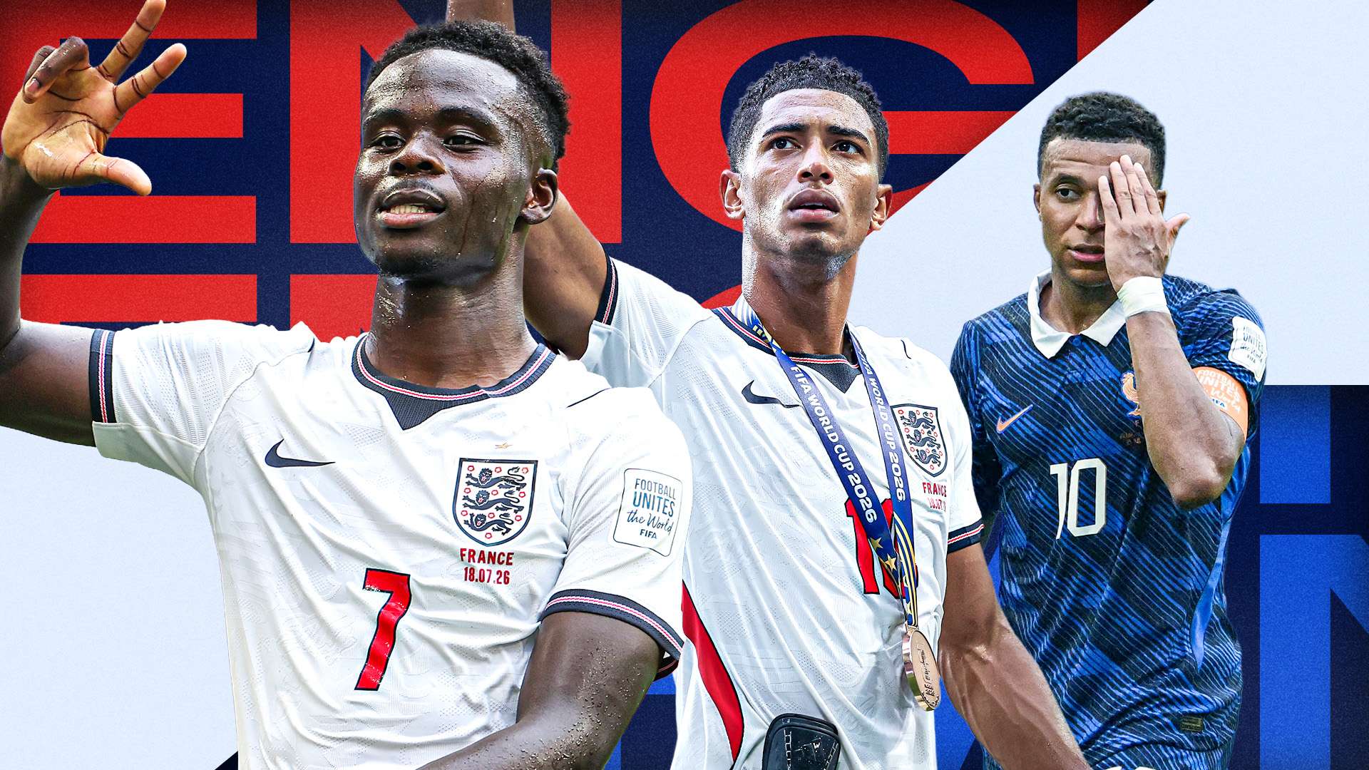 England Beat France 6-4 in World Cup Bronze Match as Saka