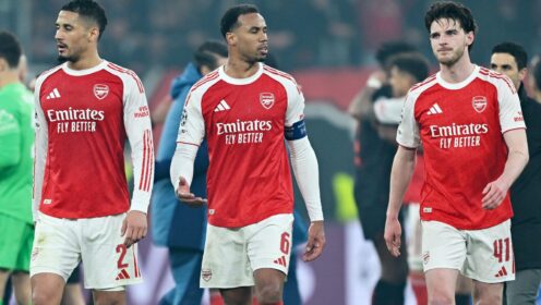 Agbonlahor's PSG vs Arsenal XI: Only Raya Makes Combined Team
