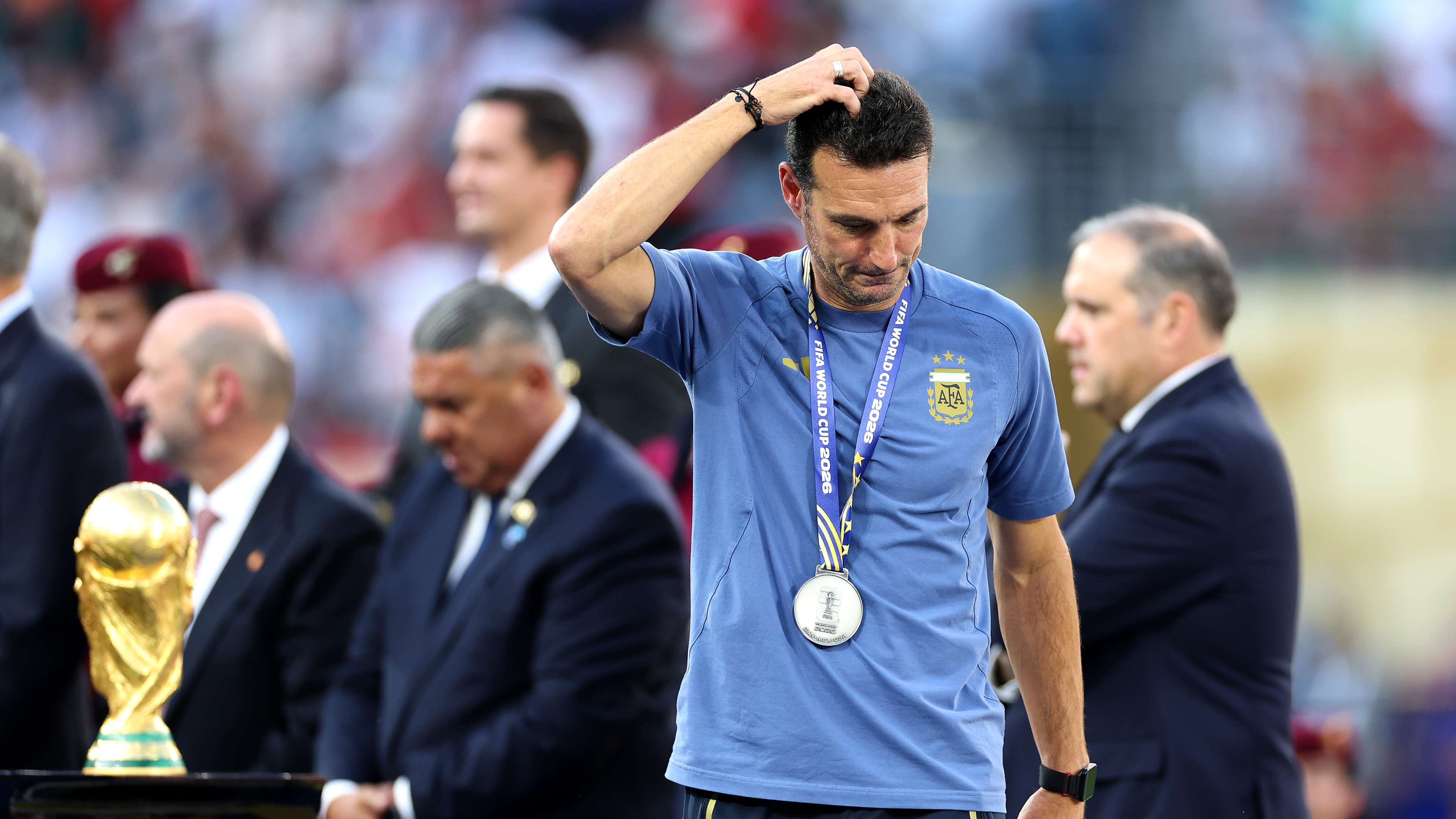 Scaloni Dismisses Dressing Room Row Rumours After Spain