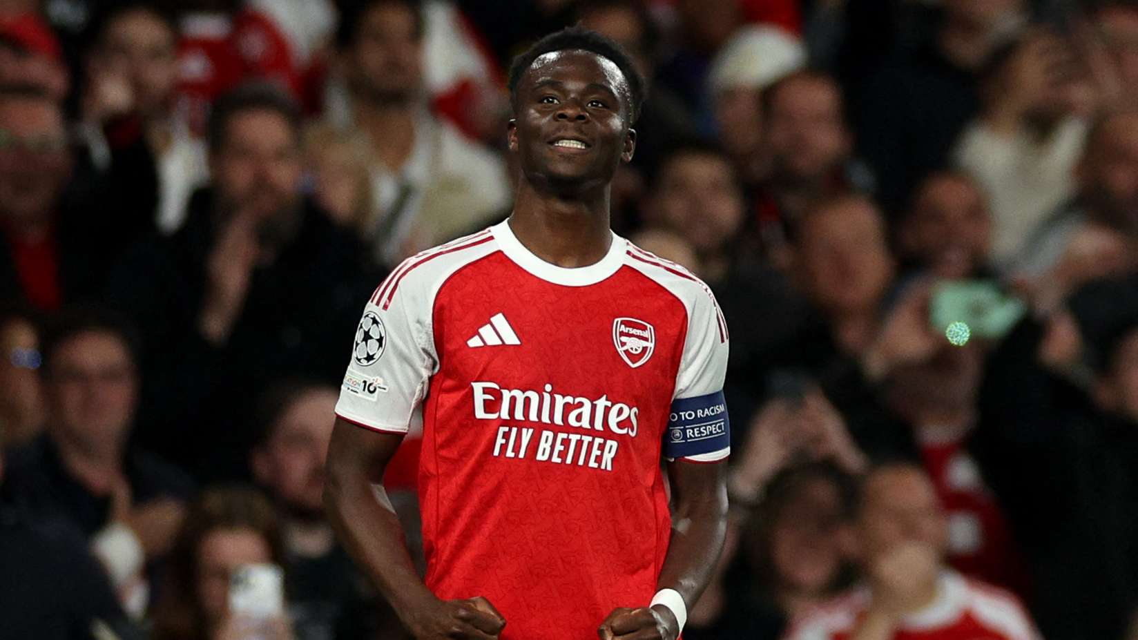 Bukayo Saka Joins Arsenal Legends with 50 Goals, 50 Assists