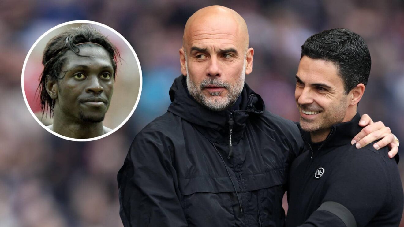 Adebayor Backs Man City Over Arsenal in Premier League Title Race
