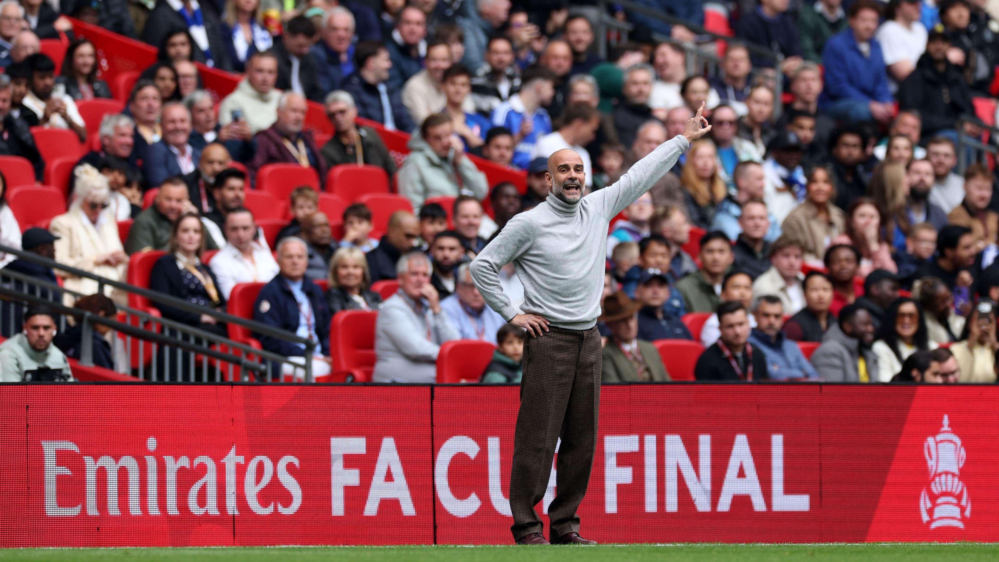Guardiola Makes History as Man City Win FA Cup Final Against