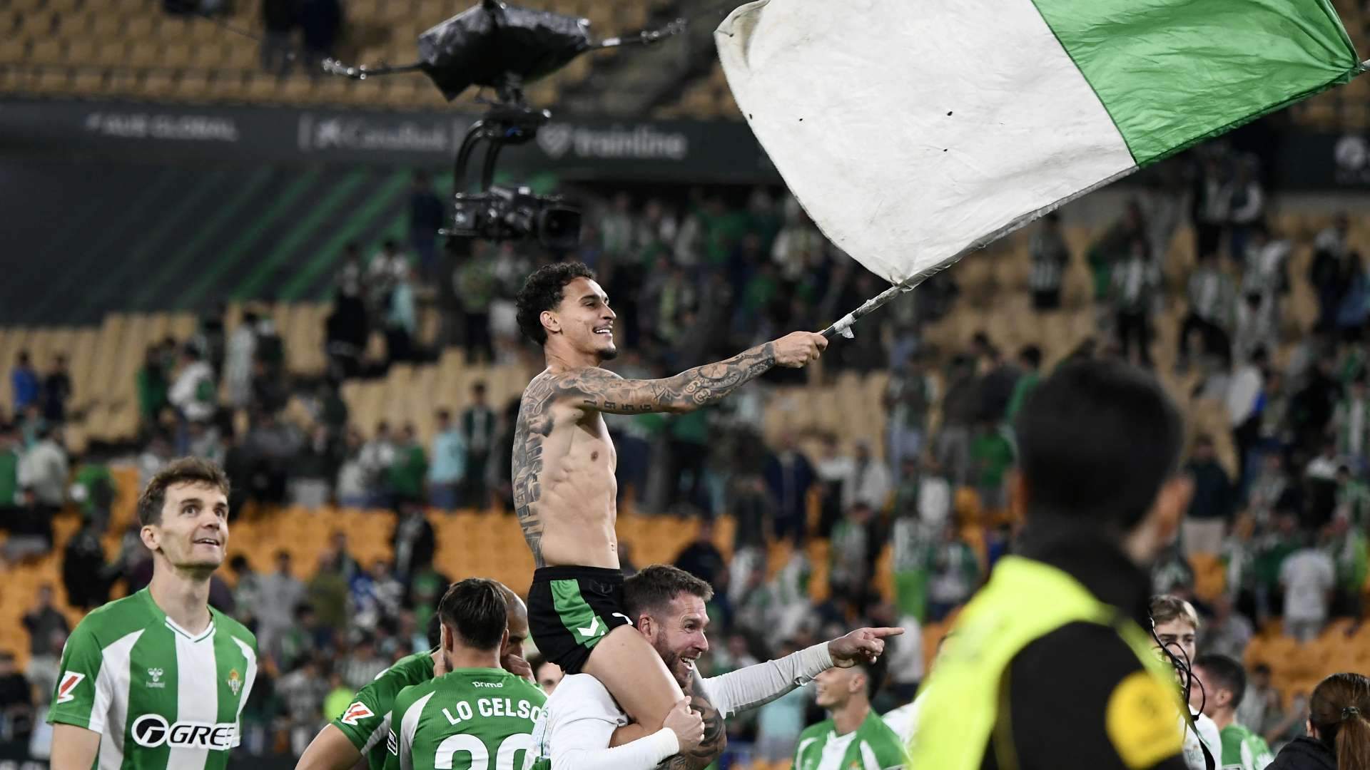 Antony's Joy as Real Betis Return to Champions League After