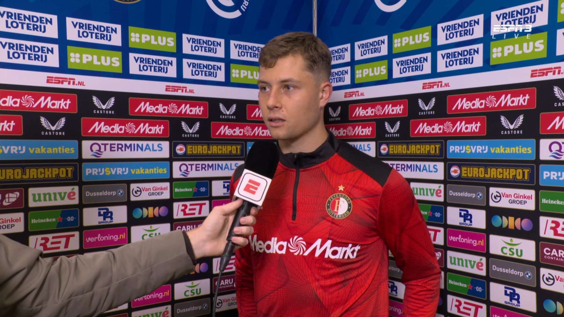 Tjark Ernst's Clean Sheet Streak Continues as Feyenoord Beat