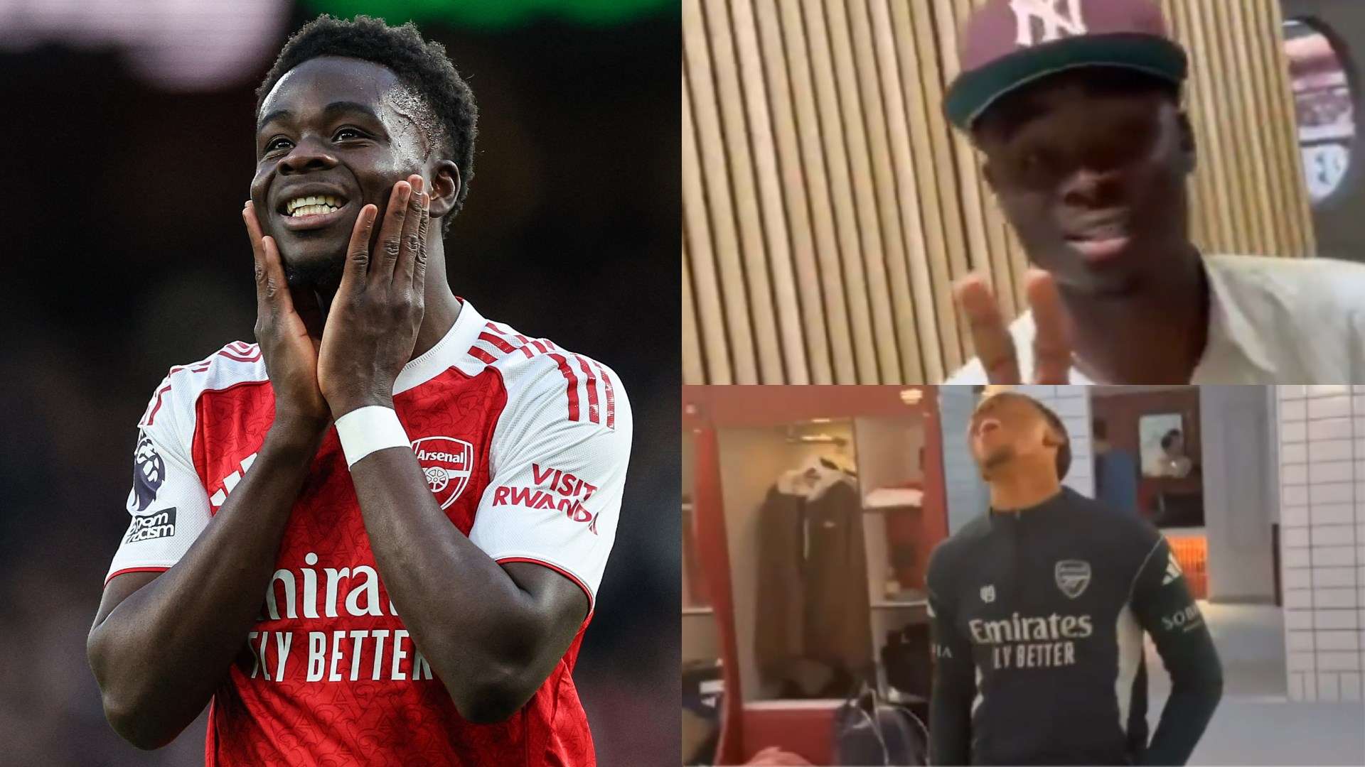 Saka and Lewis-Skelly Mock "Bottlers" Narrative After
