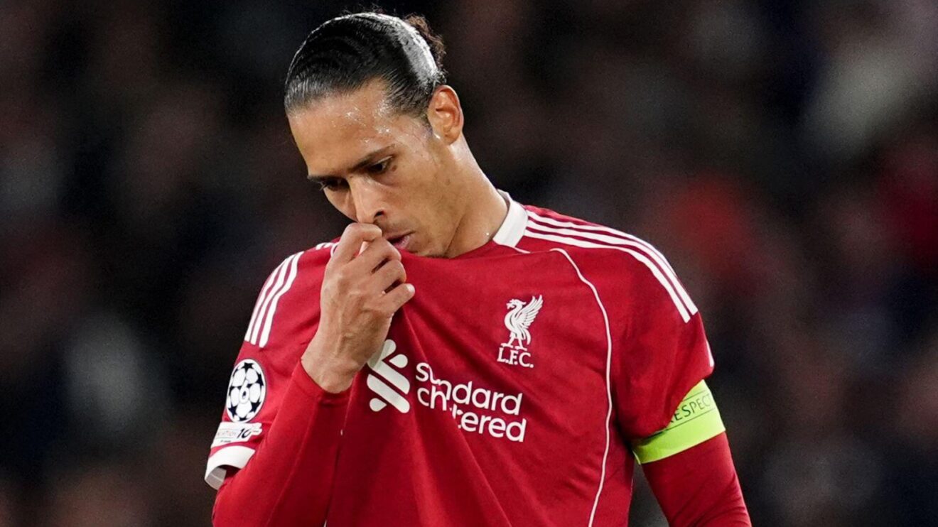Van Dijk Frustrated After "Unacceptable" Liverpool Season,