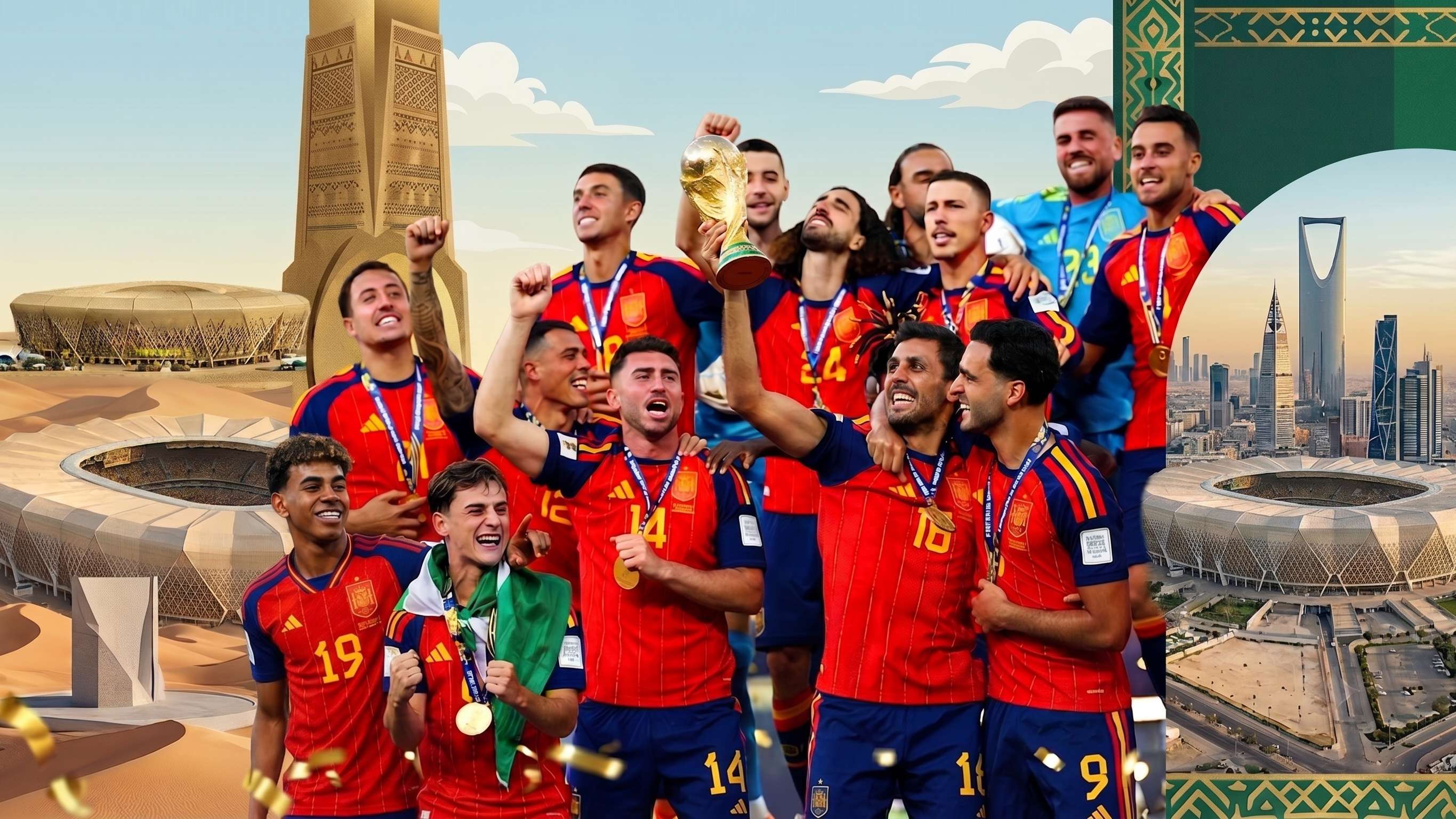 Spain's World Cup Winners Saudi Clubs Almost Signed: