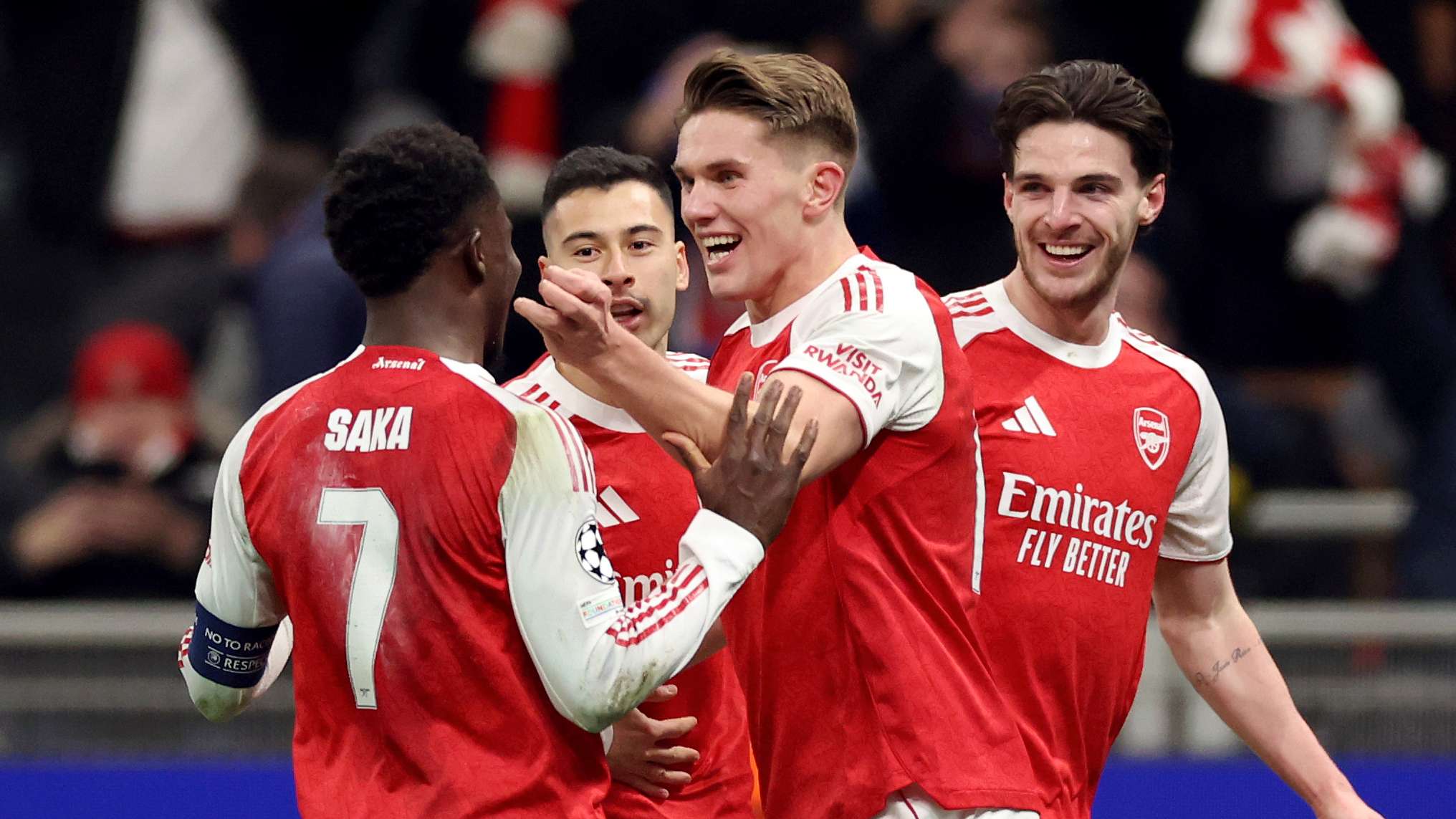 Declan Rice Makes Vieira's Combined Invincibles XI With Four