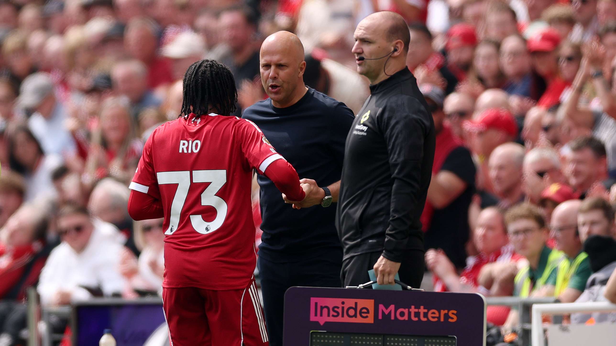 Slot Explains Rio Ngumoha Substitution as Liverpool Draw