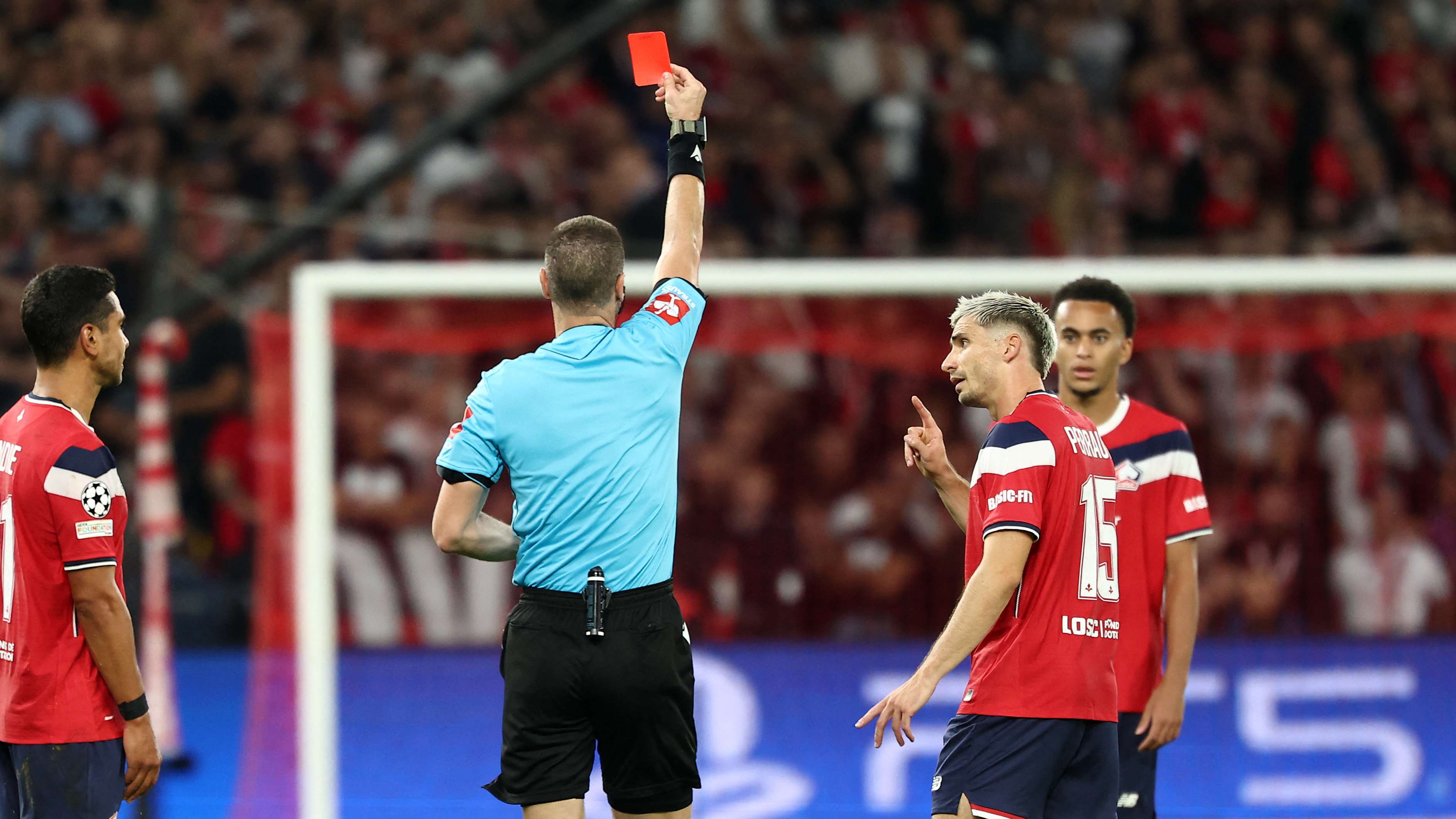 Ethan Mbappé Sent Off as Lille Collapse Against Real Betis