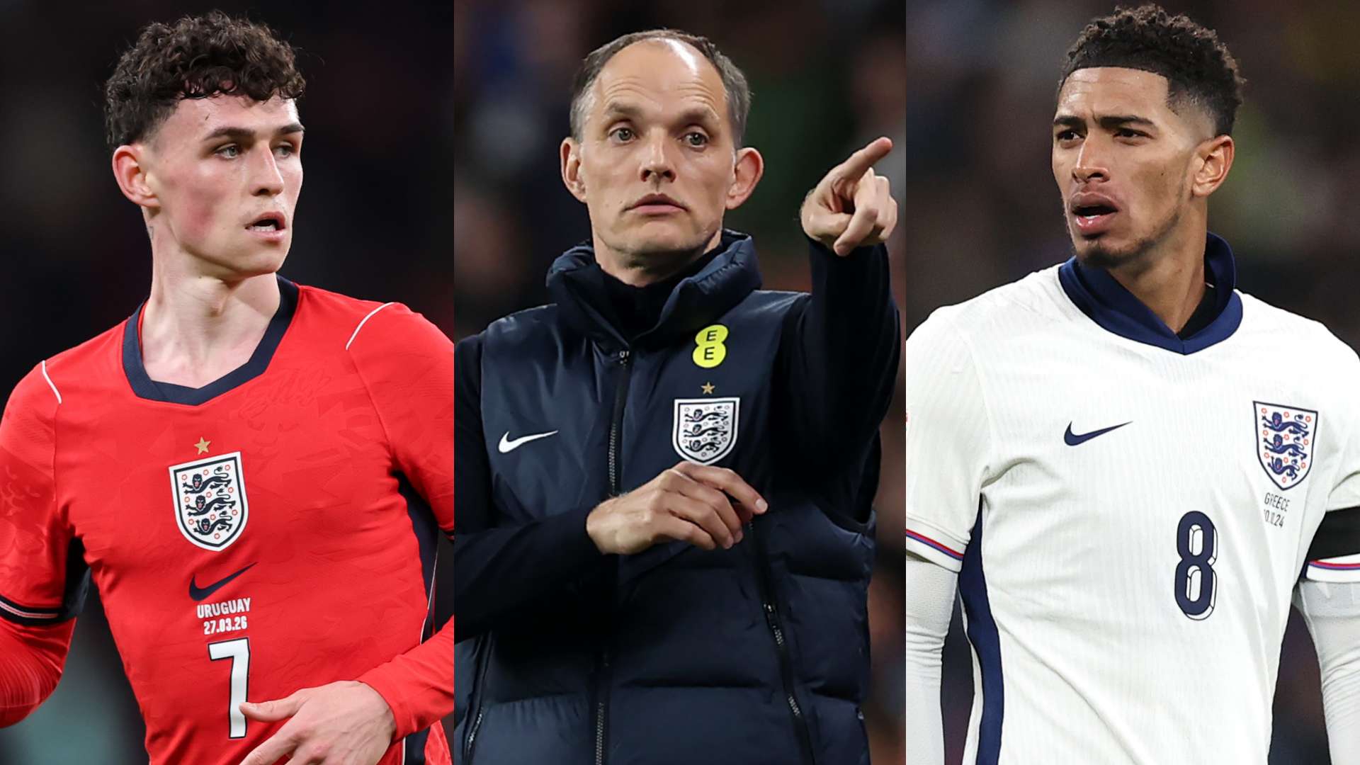 England 2026 World Cup Squad: Bellingham In, Foden Out Under