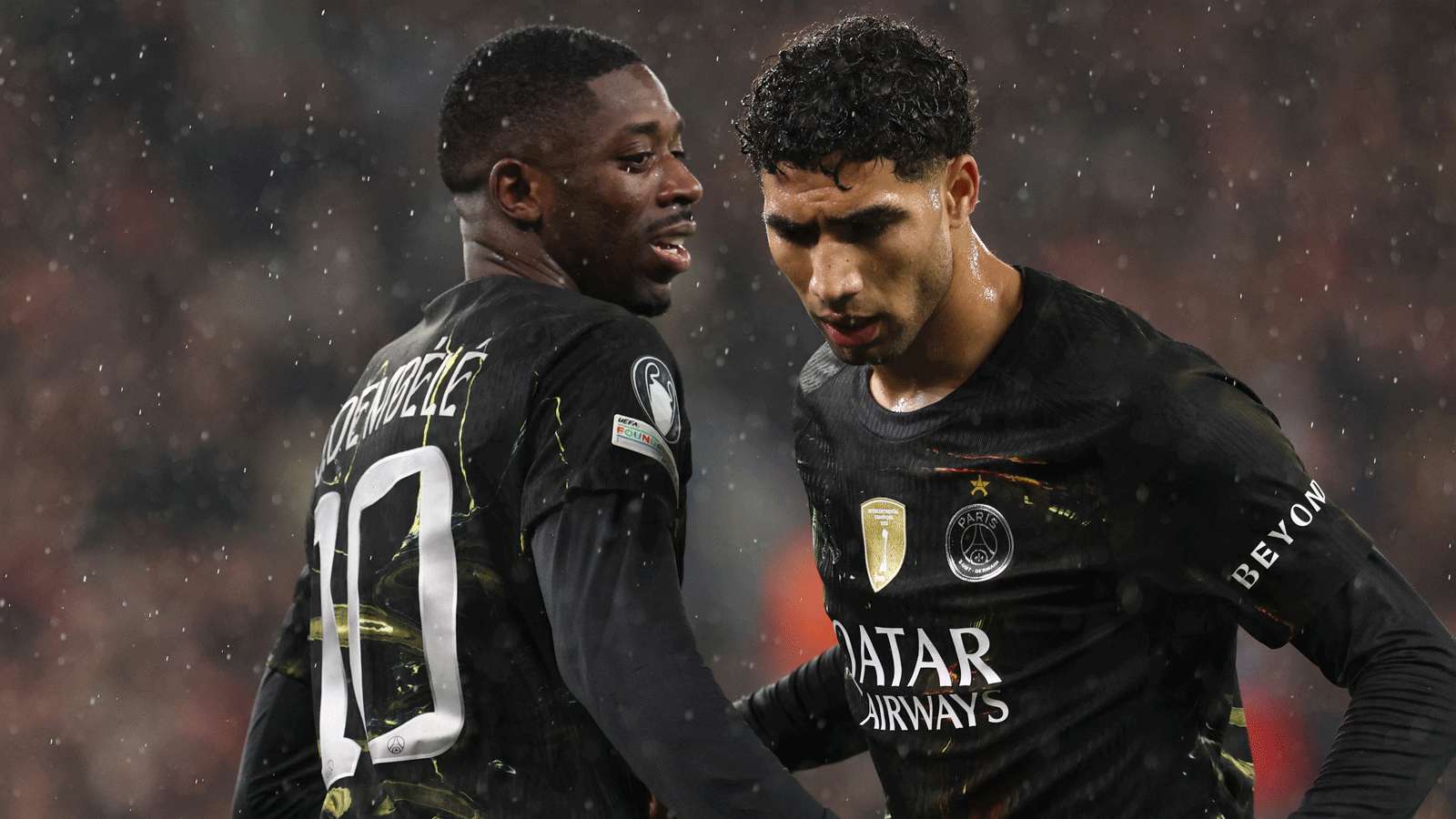 Hakimi and Dembele Injury Doubt Clouds PSG's Champions